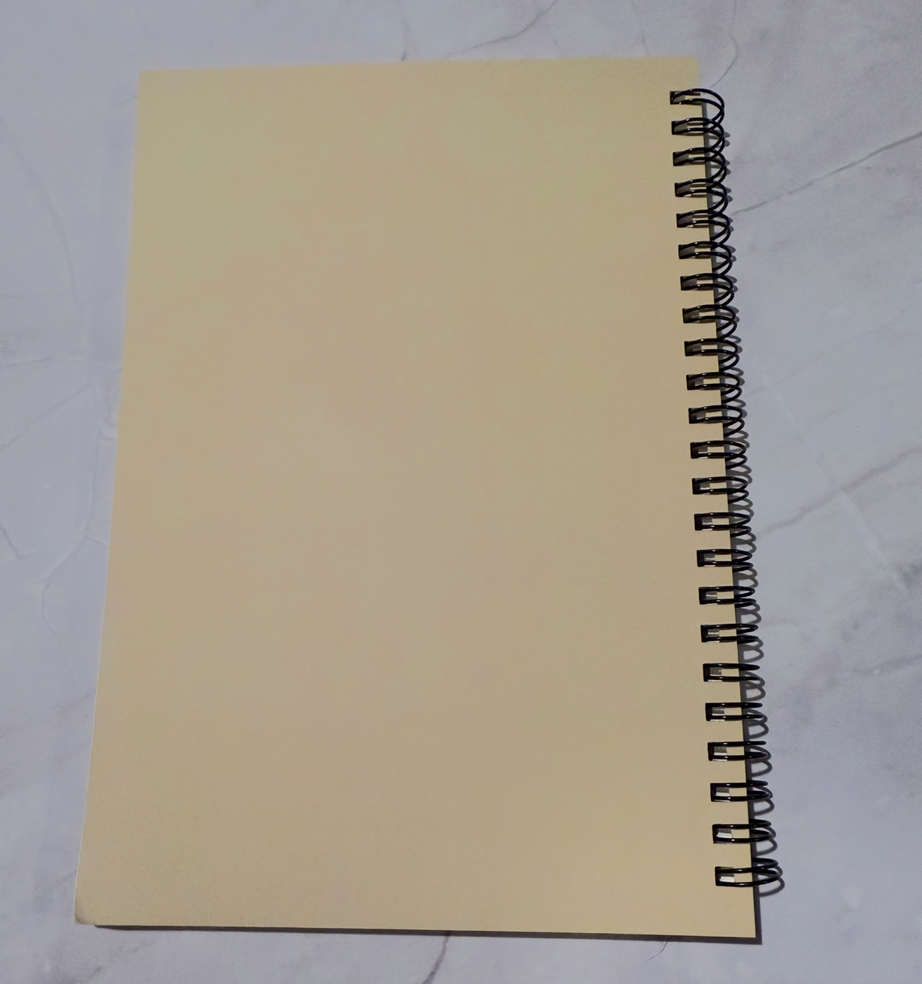 Spiral Notebook with Golden Buddha Artwork
