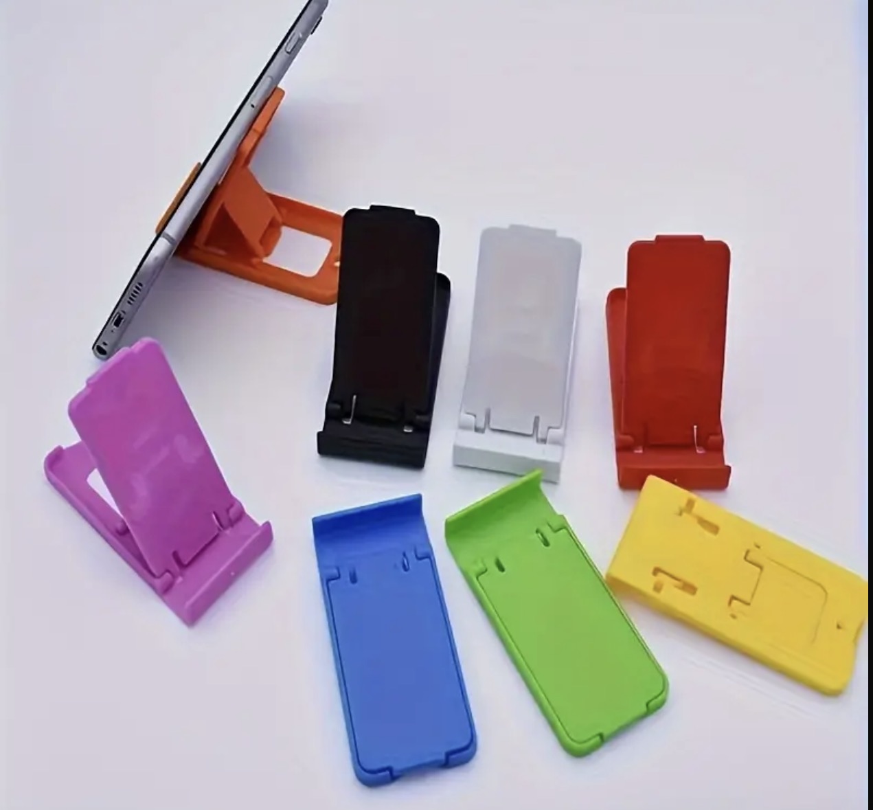 Multicolor Foldable Mobile Stand ( Random Colour will be sent )