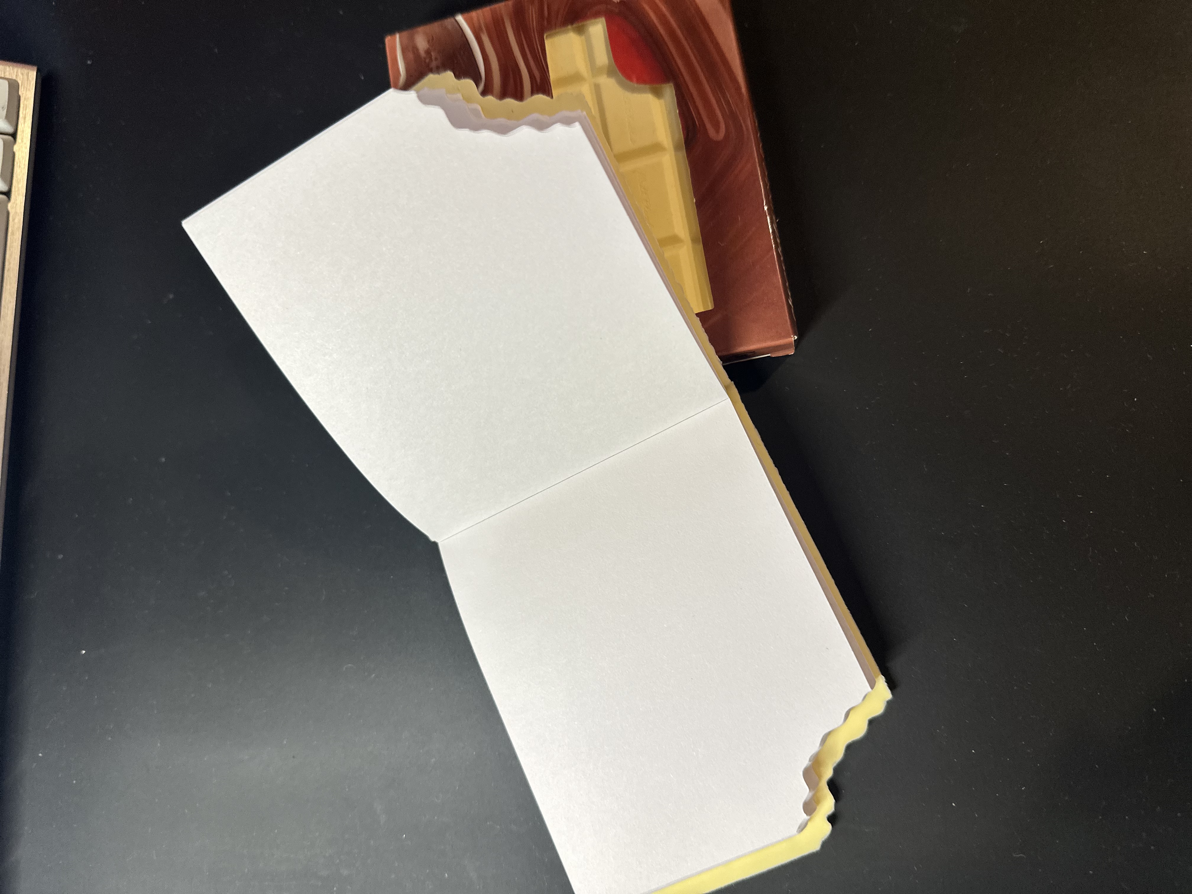 White Chocolate Notebook