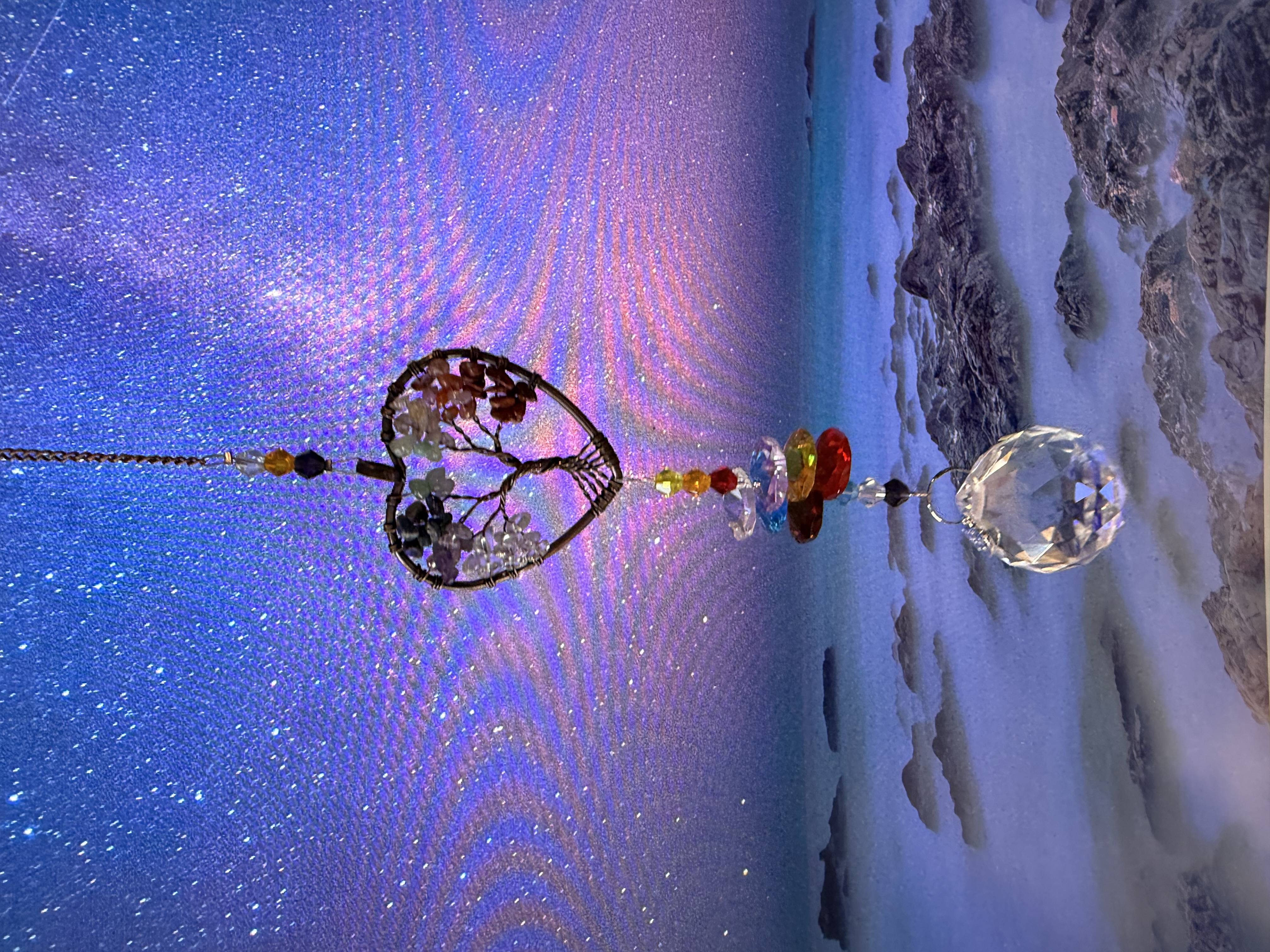 Tree of Life Heart Suncatcher