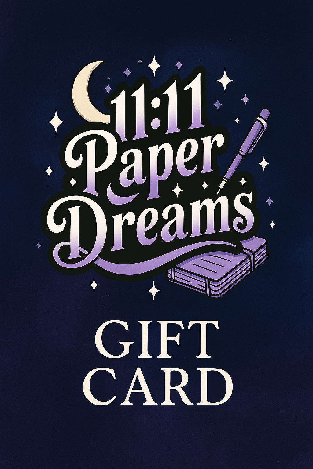 11:11 Paper Dreams Gift Card