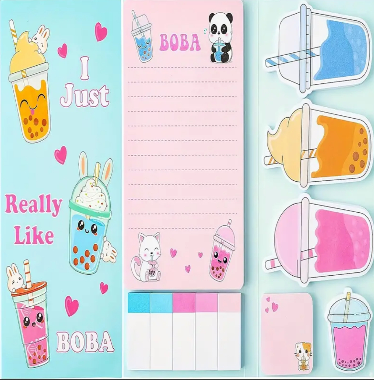 Boba Sticky Notes