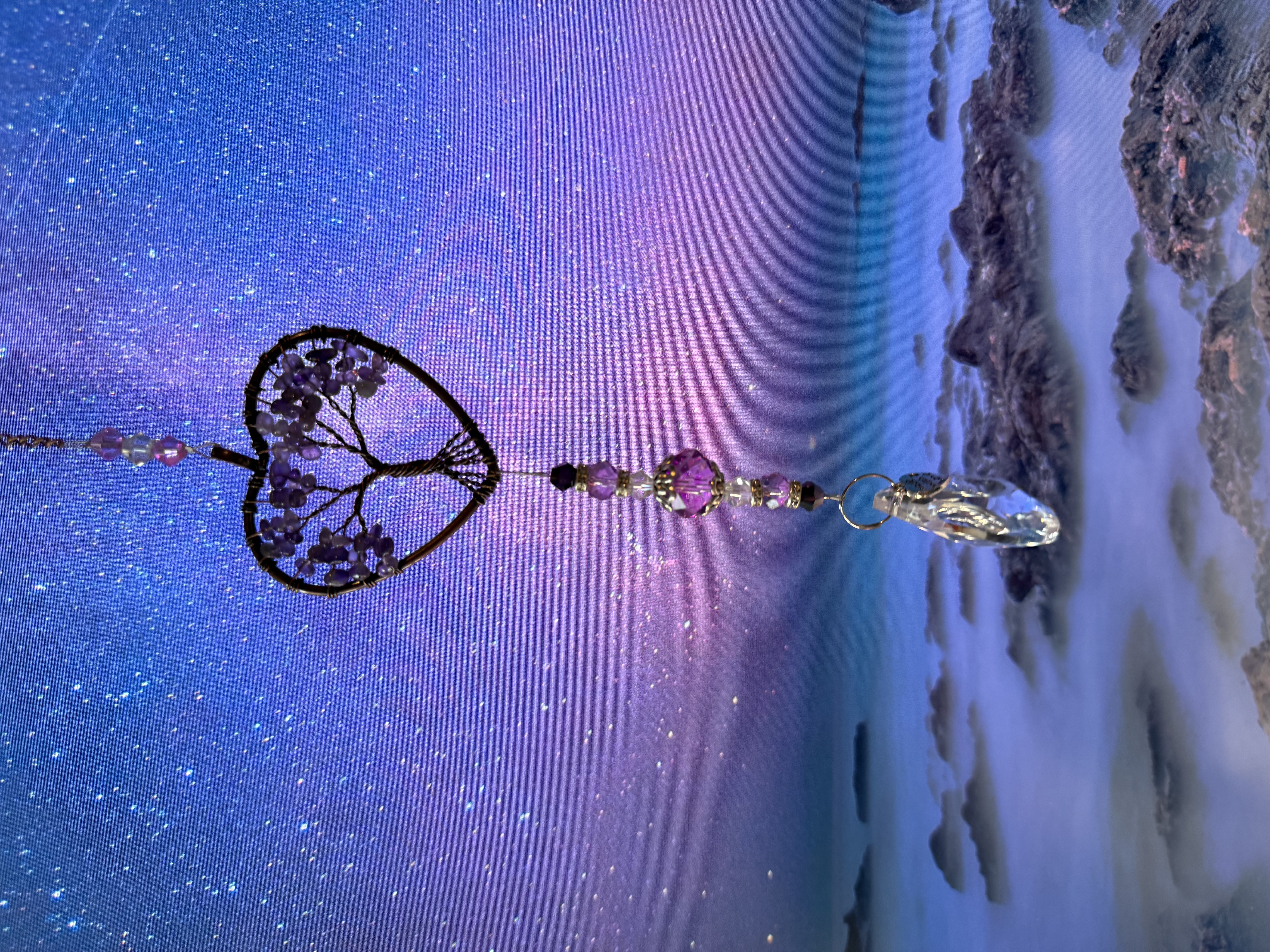 Tree of Life Heart Suncatcher