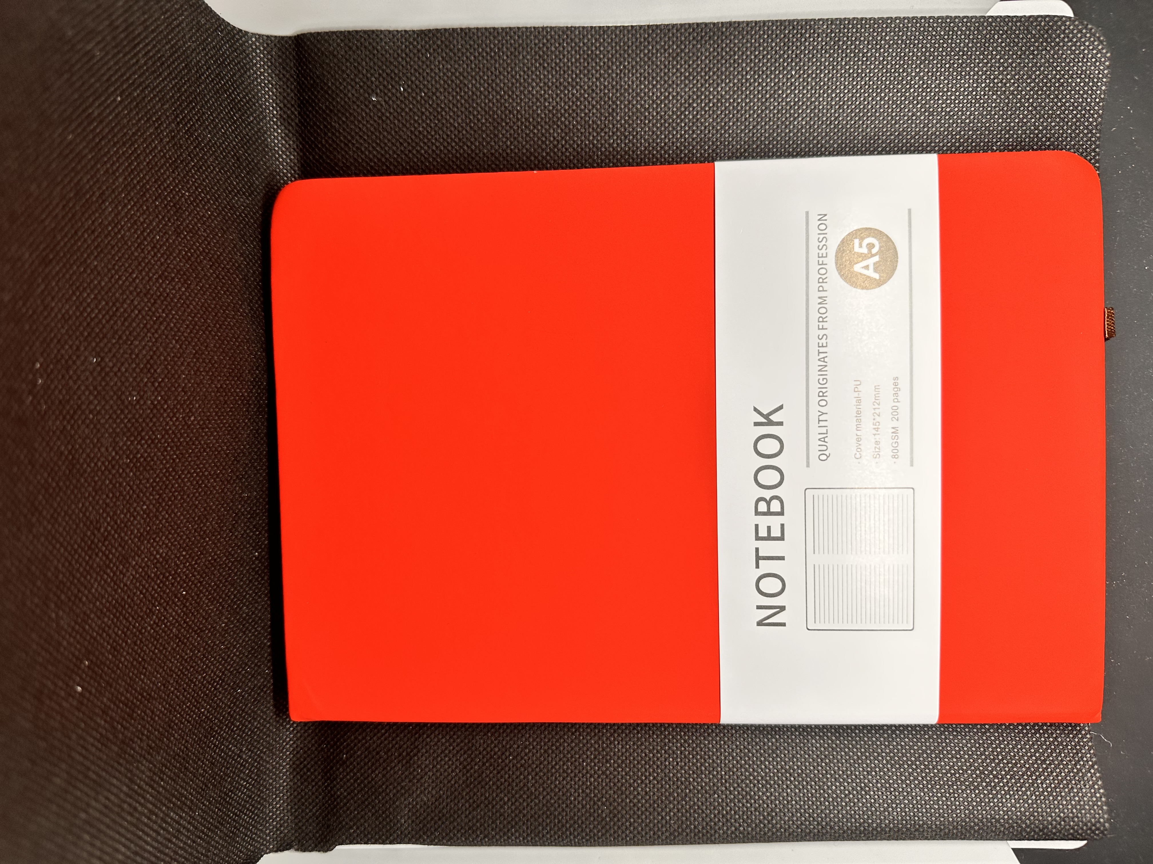 A5 Hard Cover Notebook (Lined)