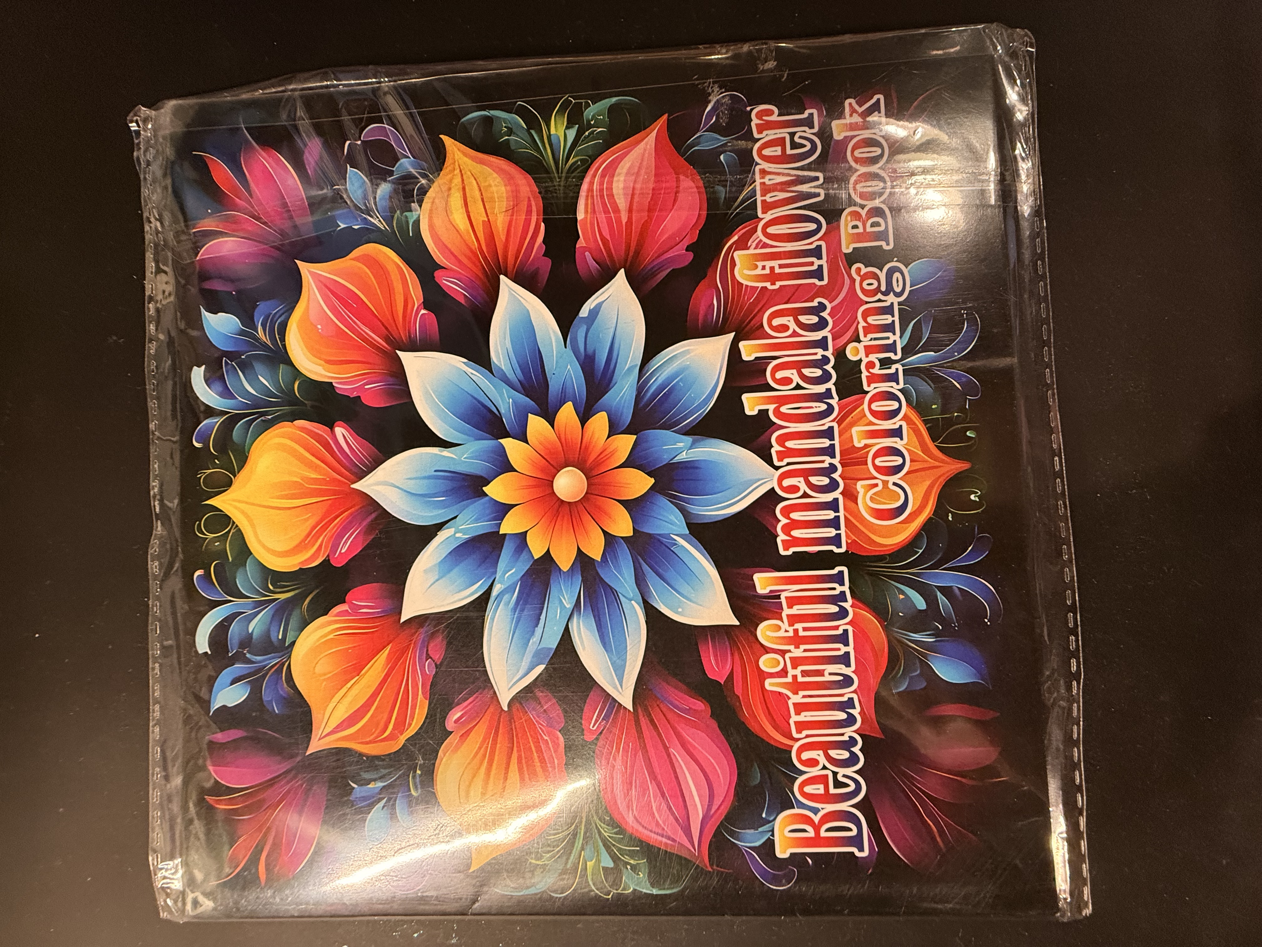 Beautiful Mandala Flower Colouring Book
