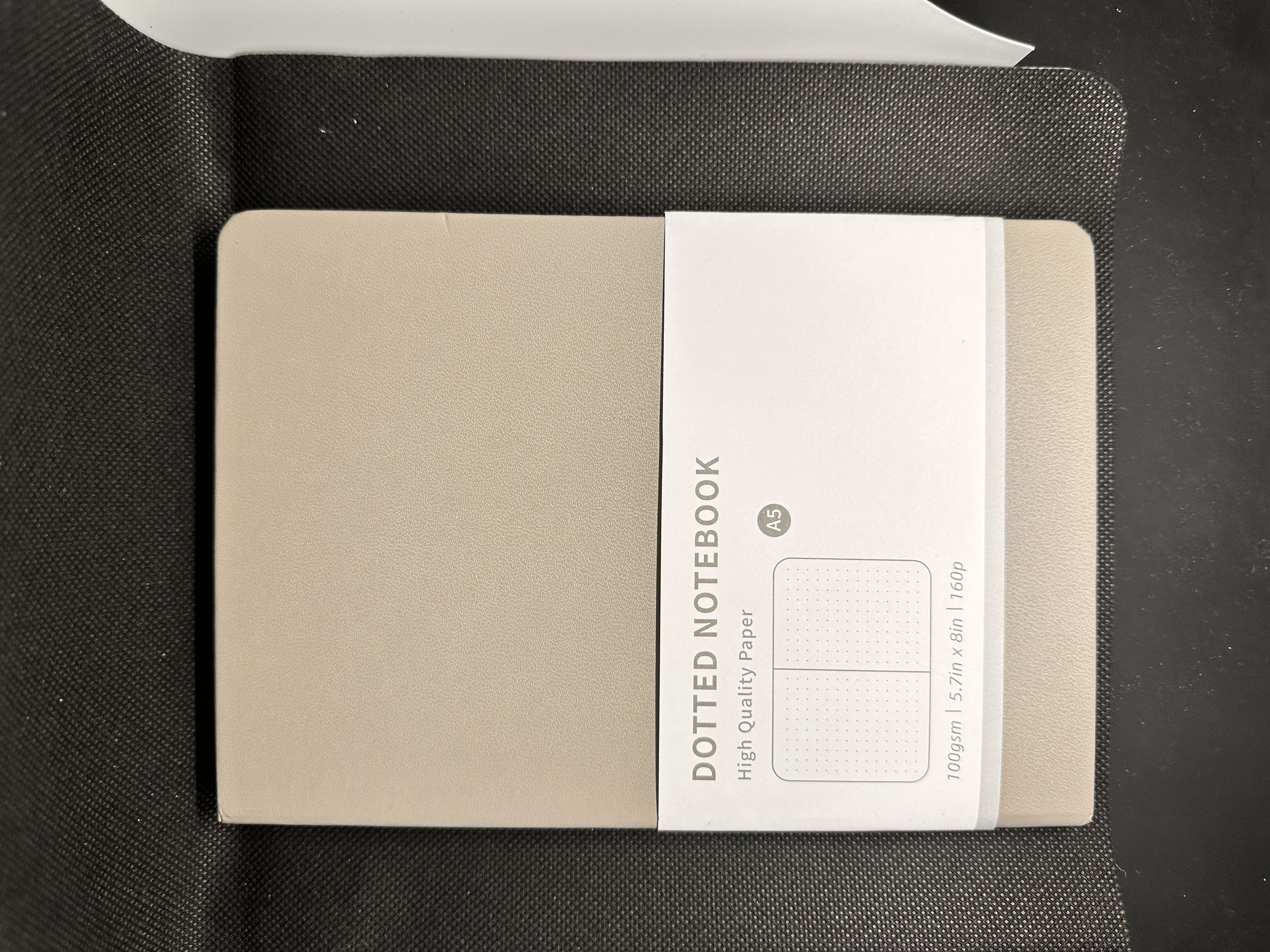 A5 Hard Cover Notebook ( Dotted )