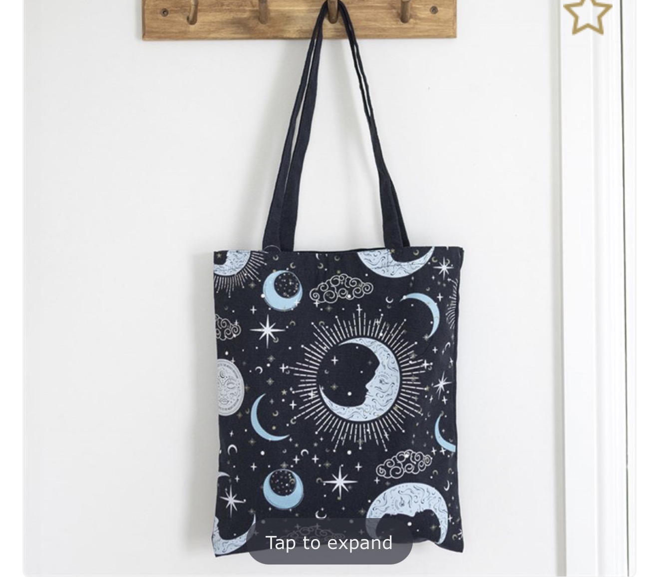 Celestial Pattern Tote Bag