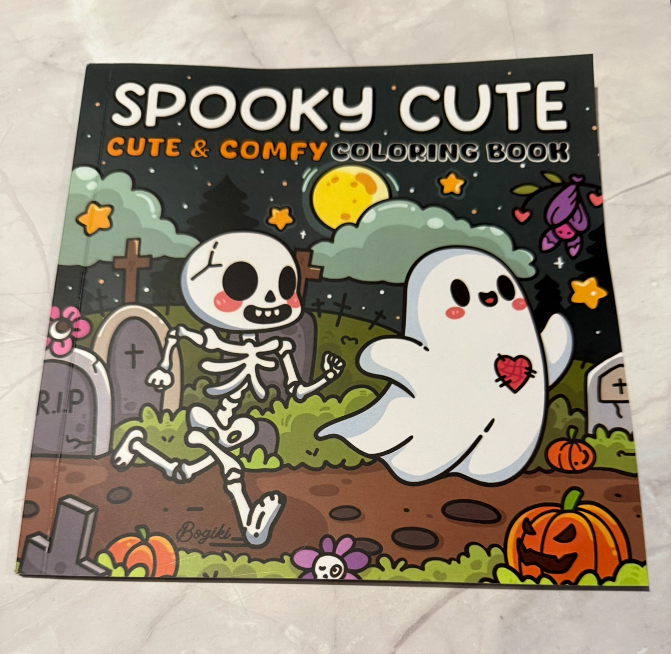 Spooky Cute Coloring Book