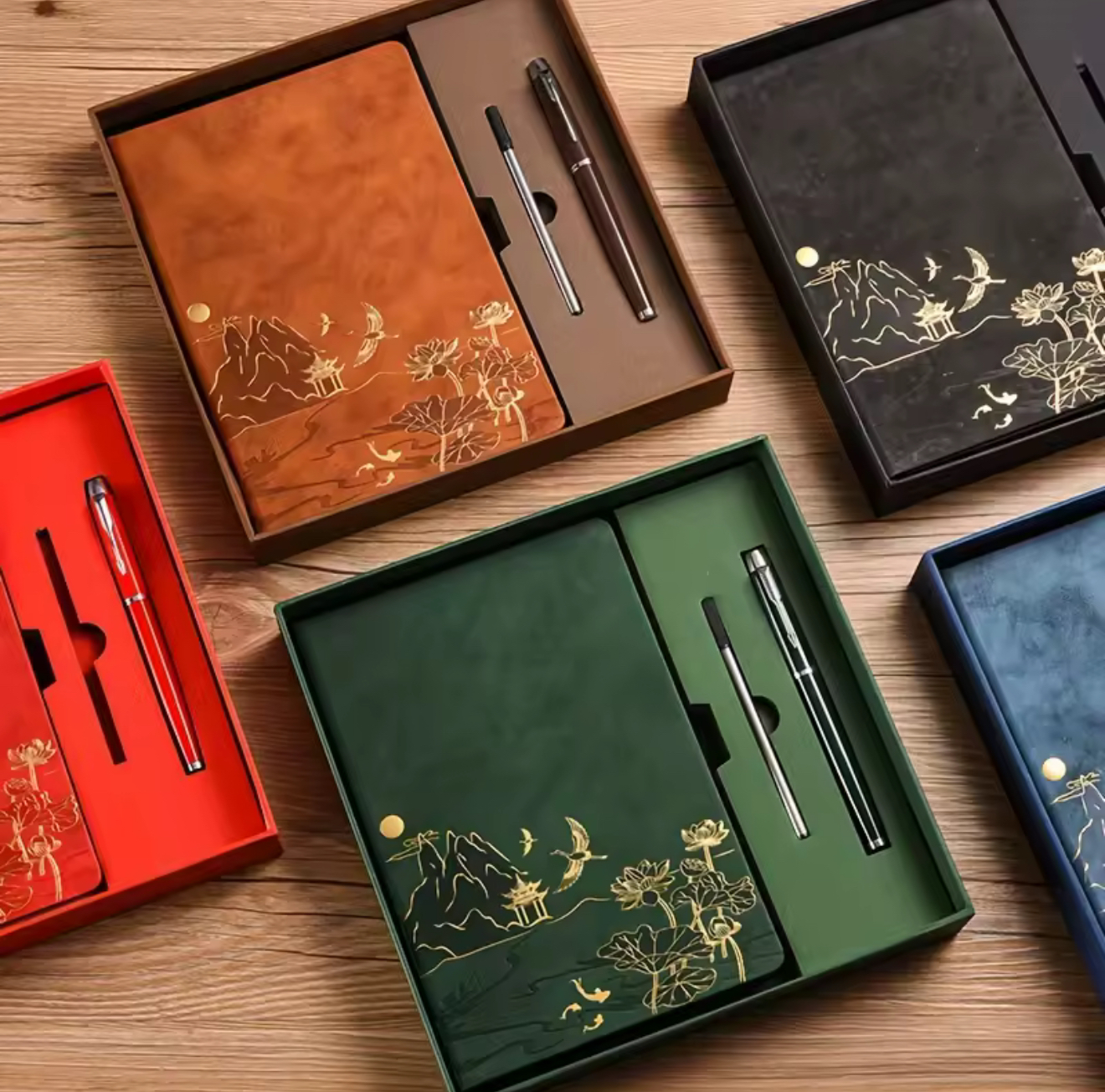 Luxury Embossed Notebook and Pen Set (PREORDER ONLY)