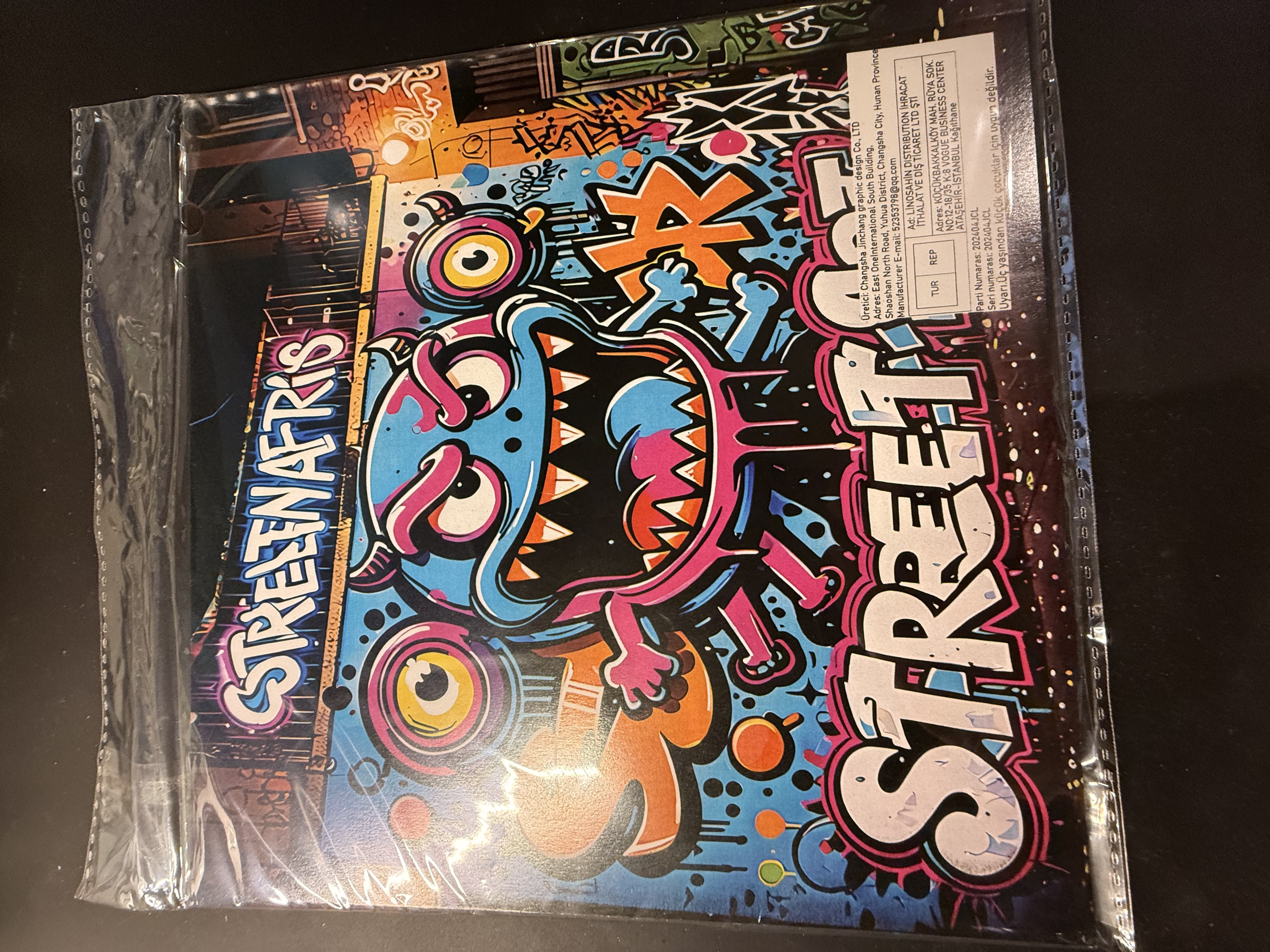 Street Art Colouring Book