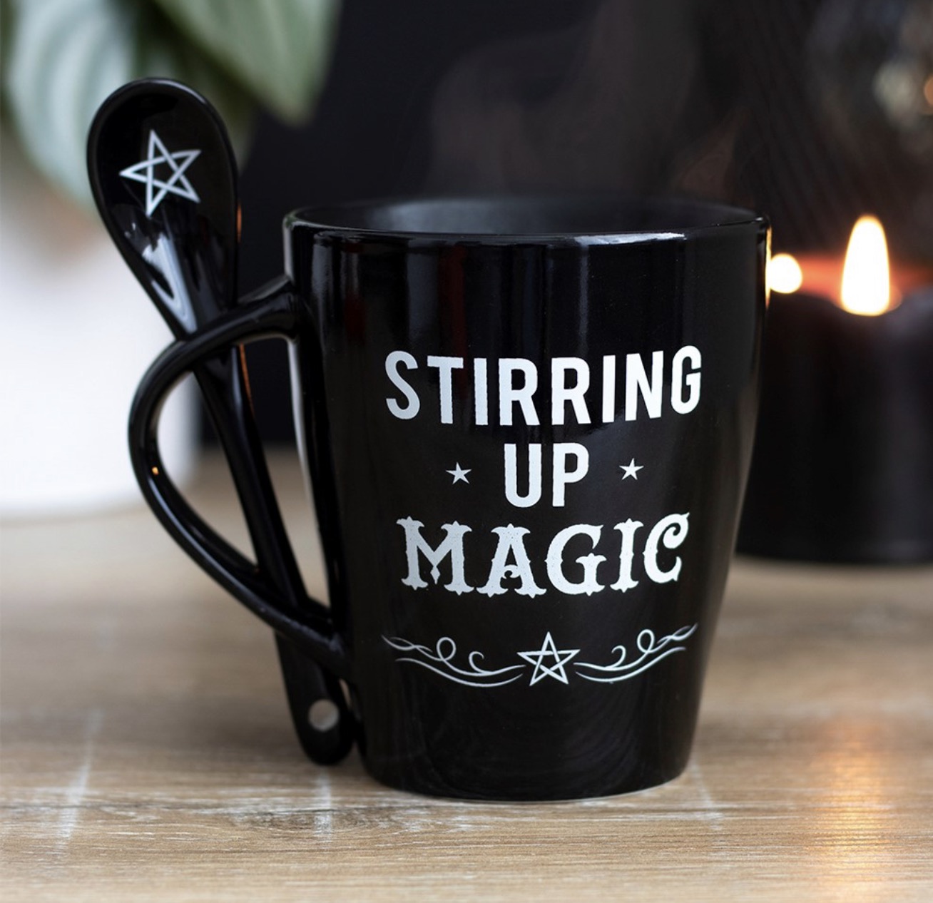 Stirring Up Magic Mug and Spoon Set
