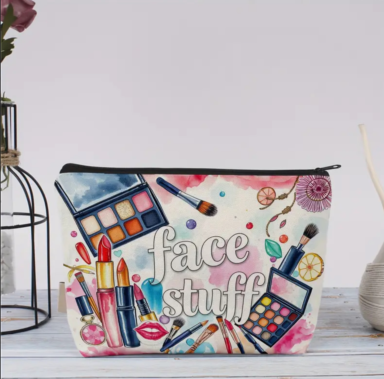 Face Stuff Make Up Bag