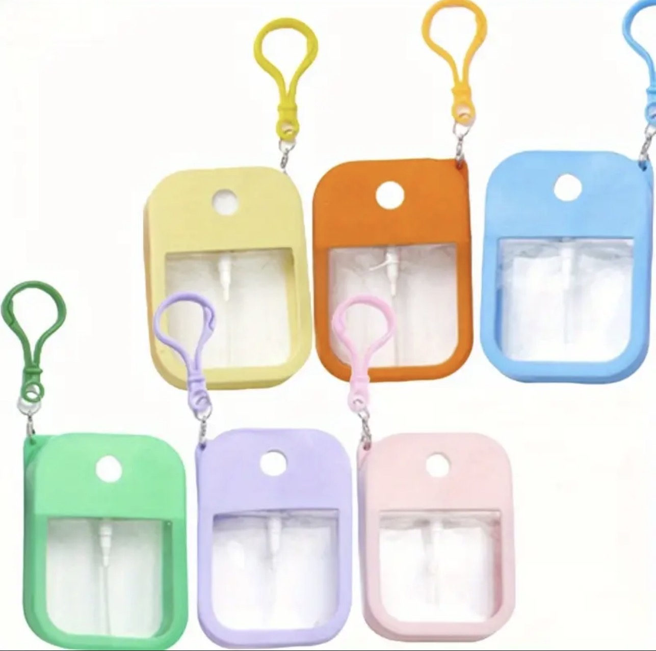 Portable Silicone Refillable Hand Sanitizer Holder (1PC)