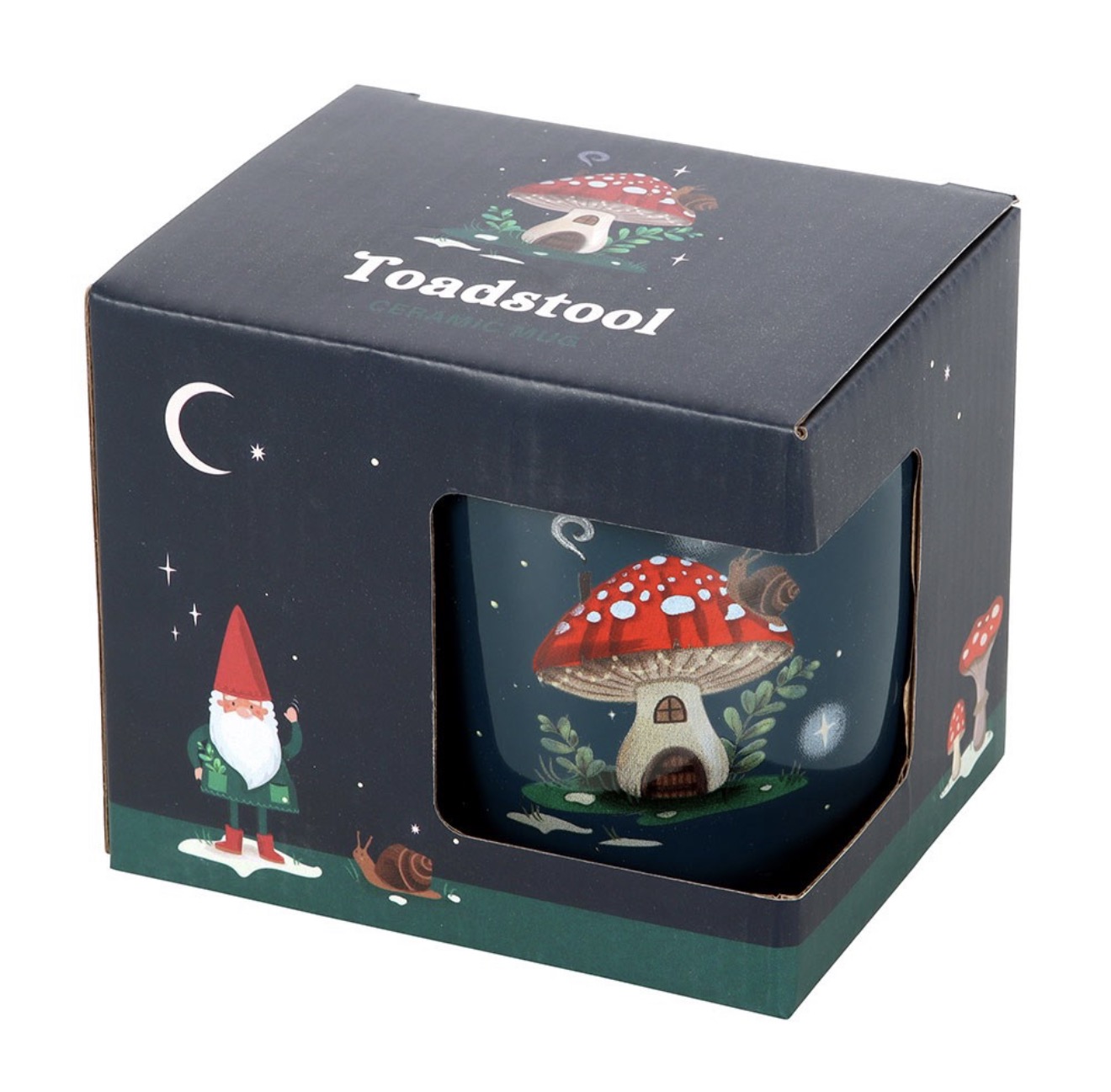 Gnome Sweet Gnome Mushroom House