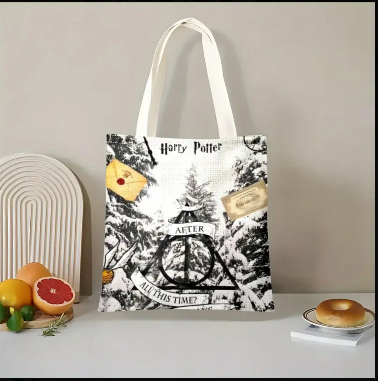 Harry Potter Themed Tote Bags