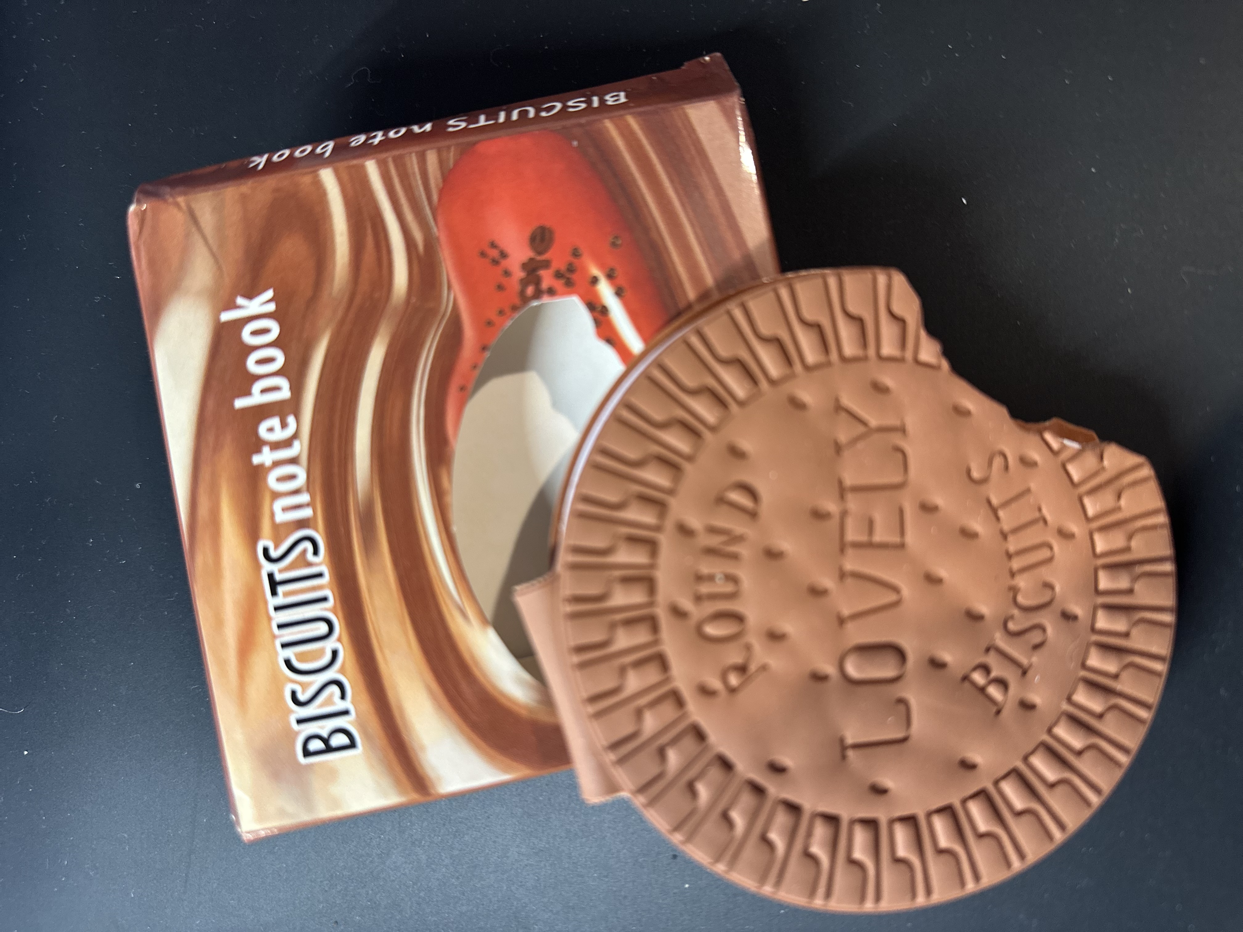 Chocolate Biscuit Notebook