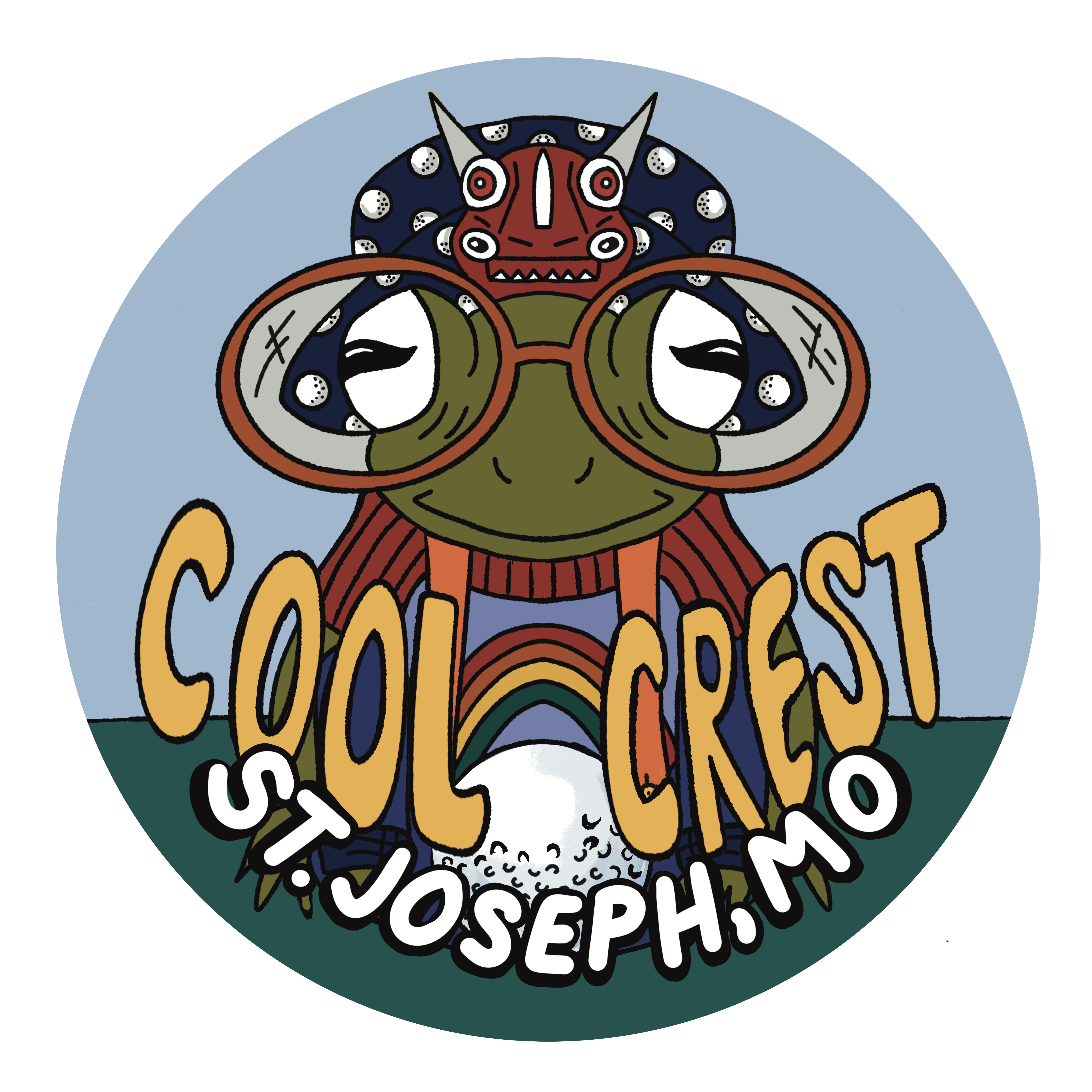Cool Crest St. Joseph, MO Sticker