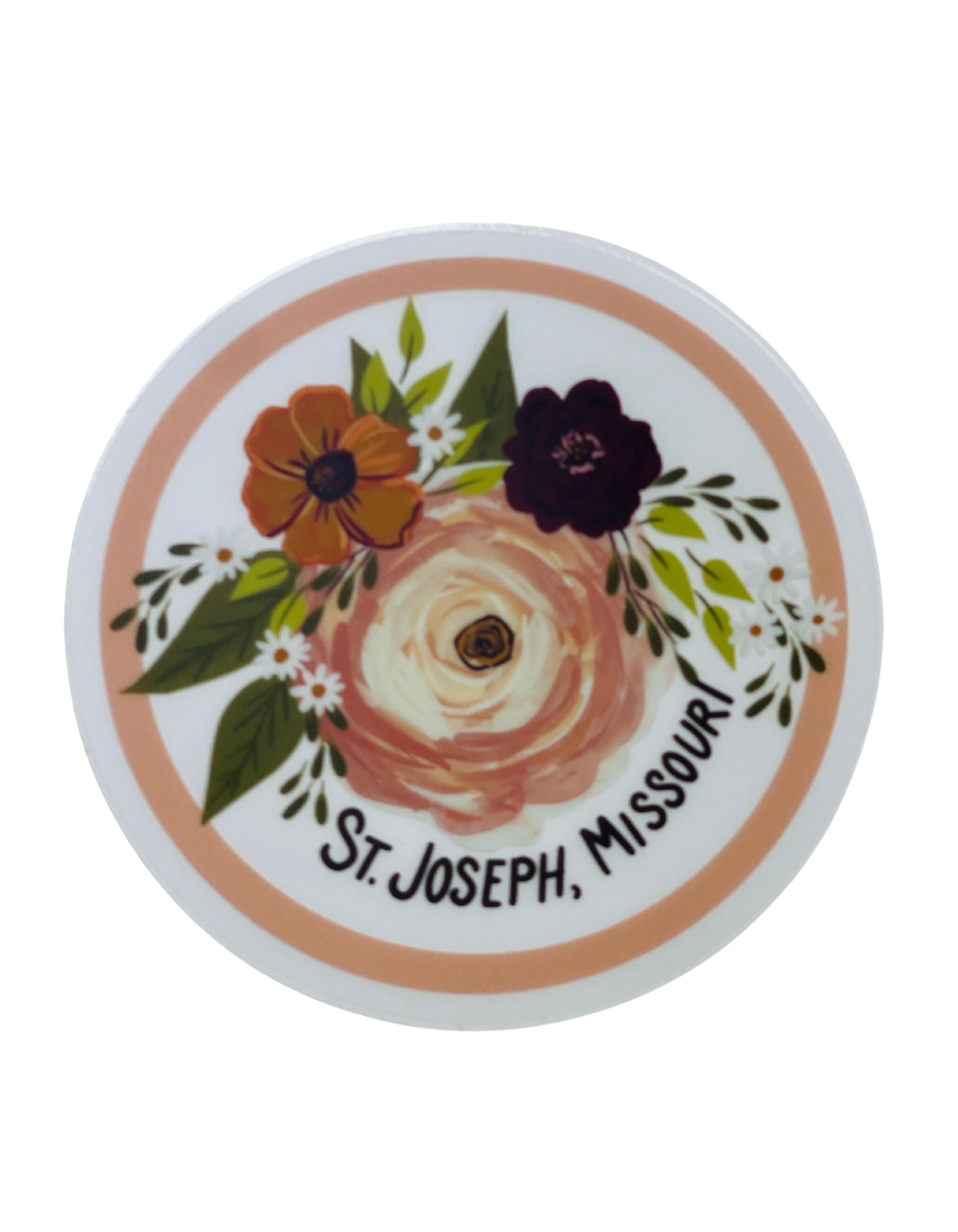 Clear Floral St. Joseph, MO Sticker 