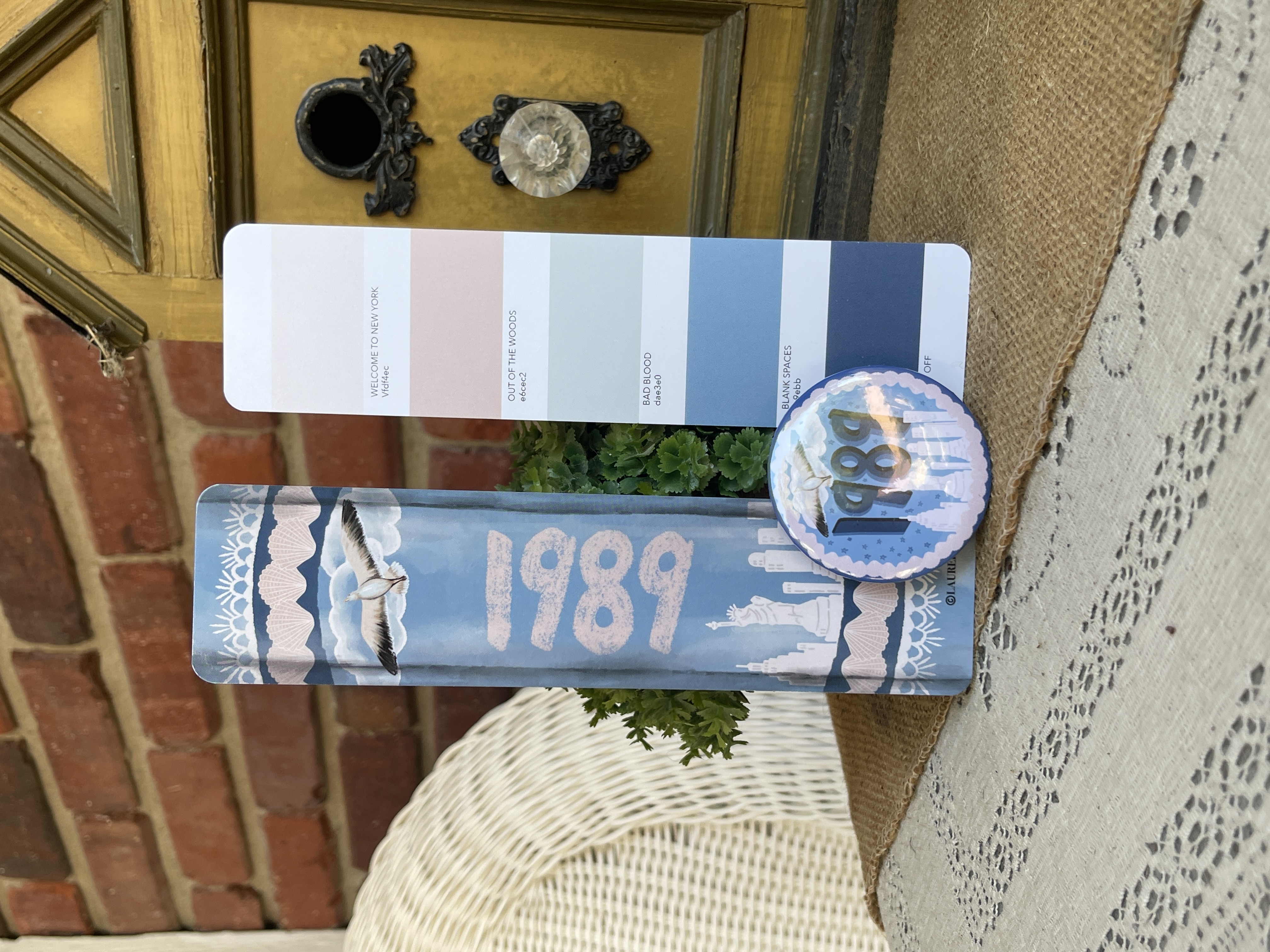 Taylor Swift 1989 Decorative Bookmark