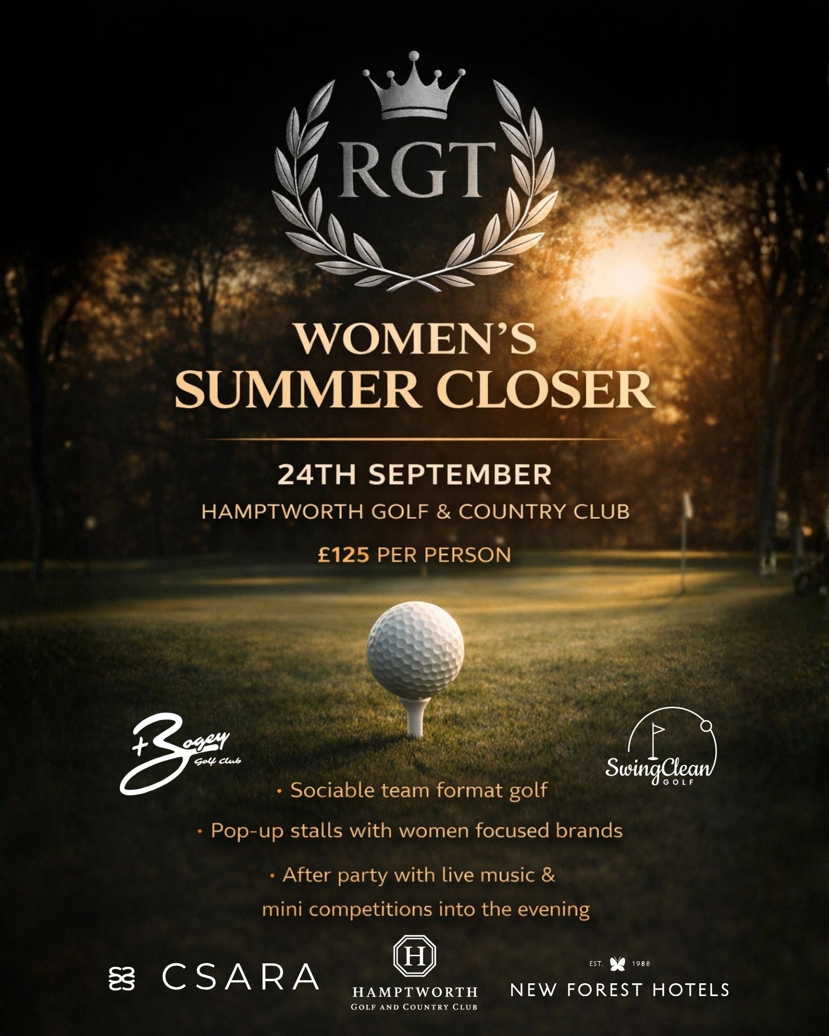 RGT Women’s Summer Closer