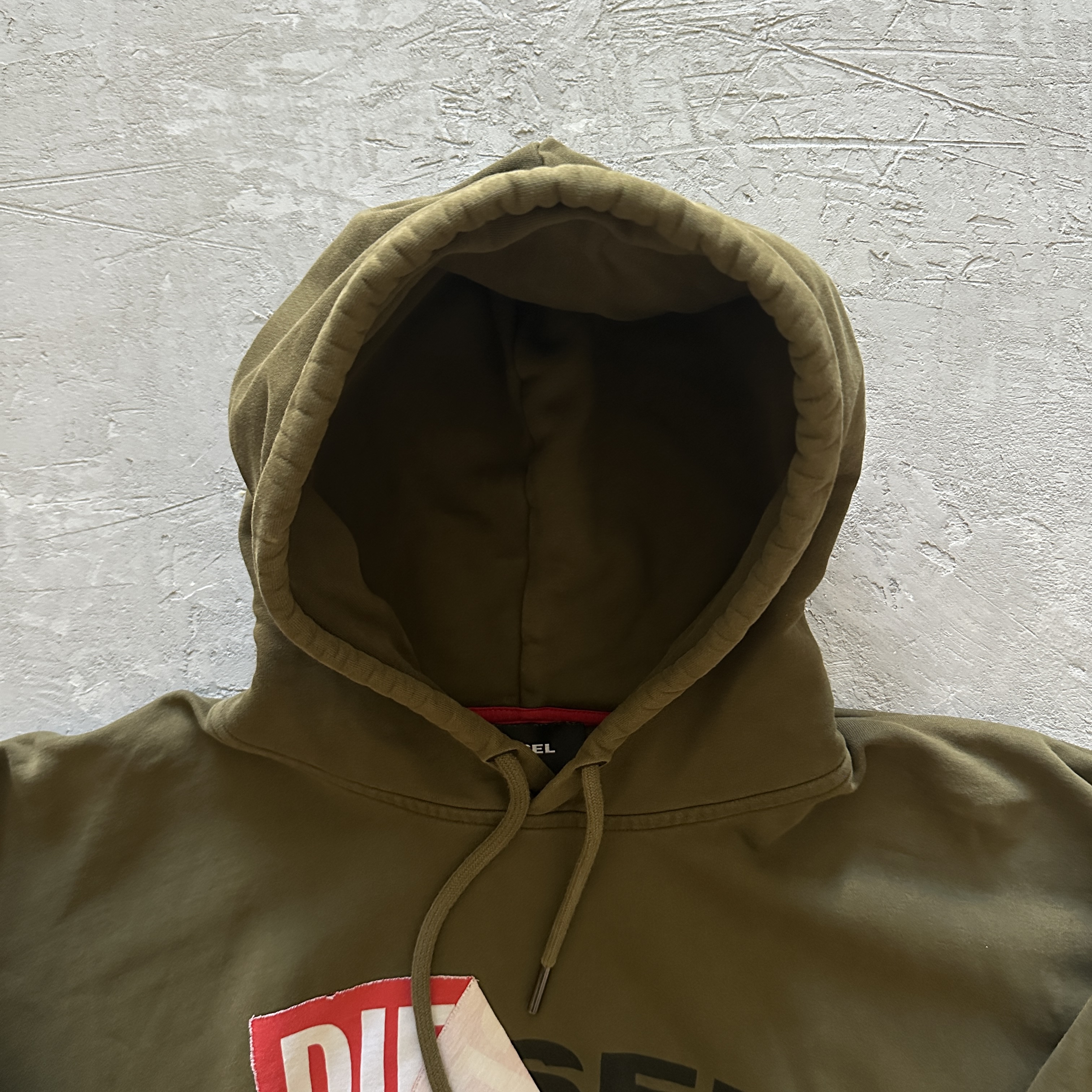 Diesel Peeling Logo Hoodie