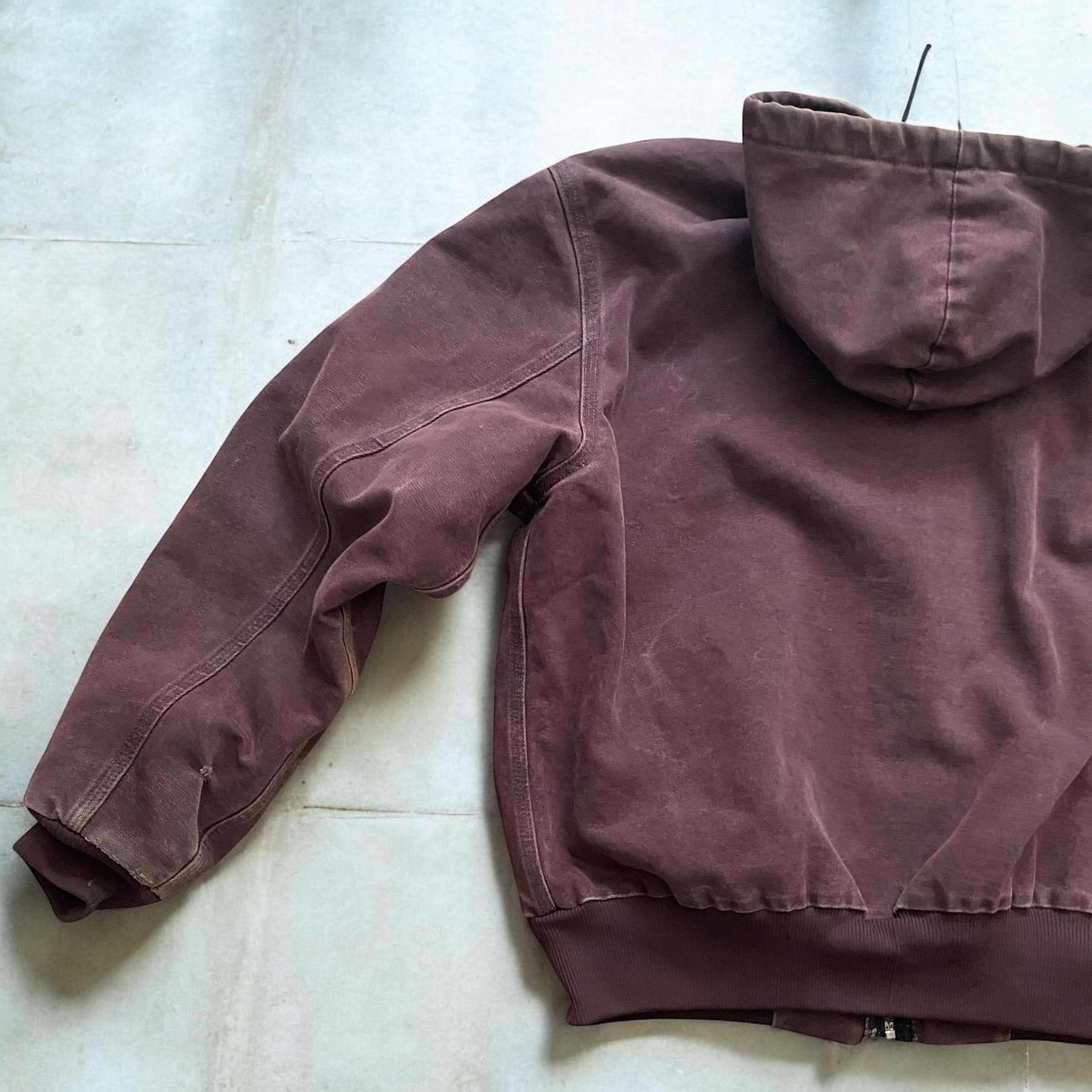 90s Carhatt Duck “Burgundy” Big Logo