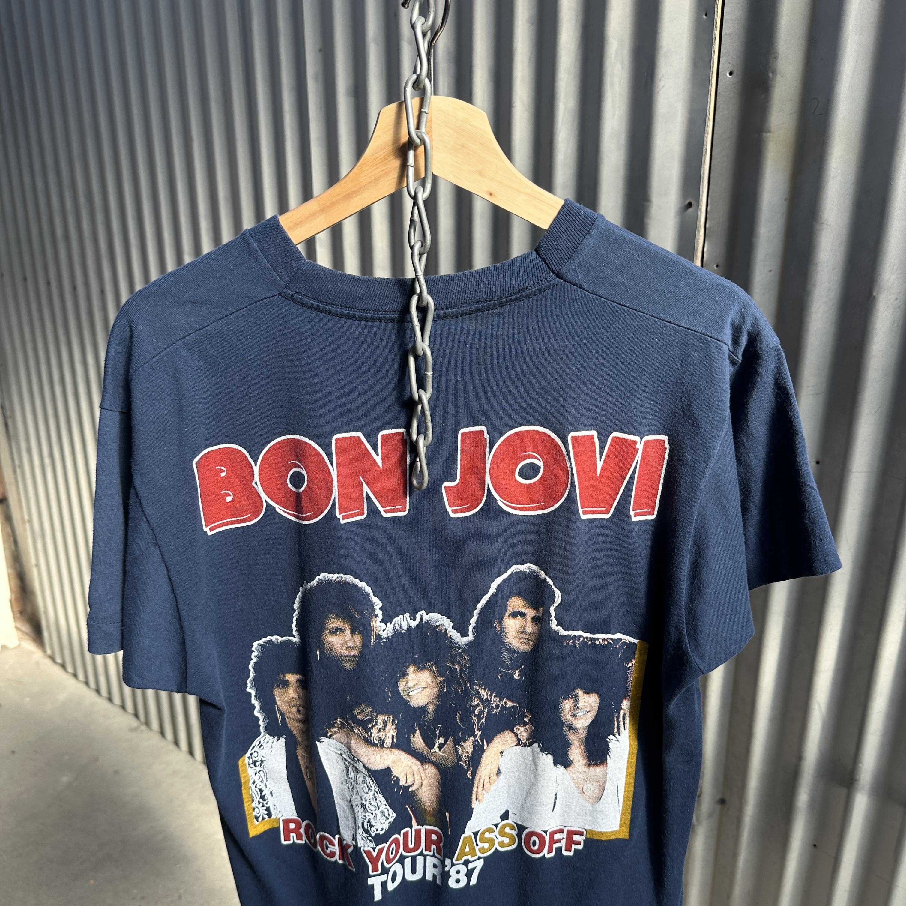 Vintage 80’s Bon Jovi Tour Tee