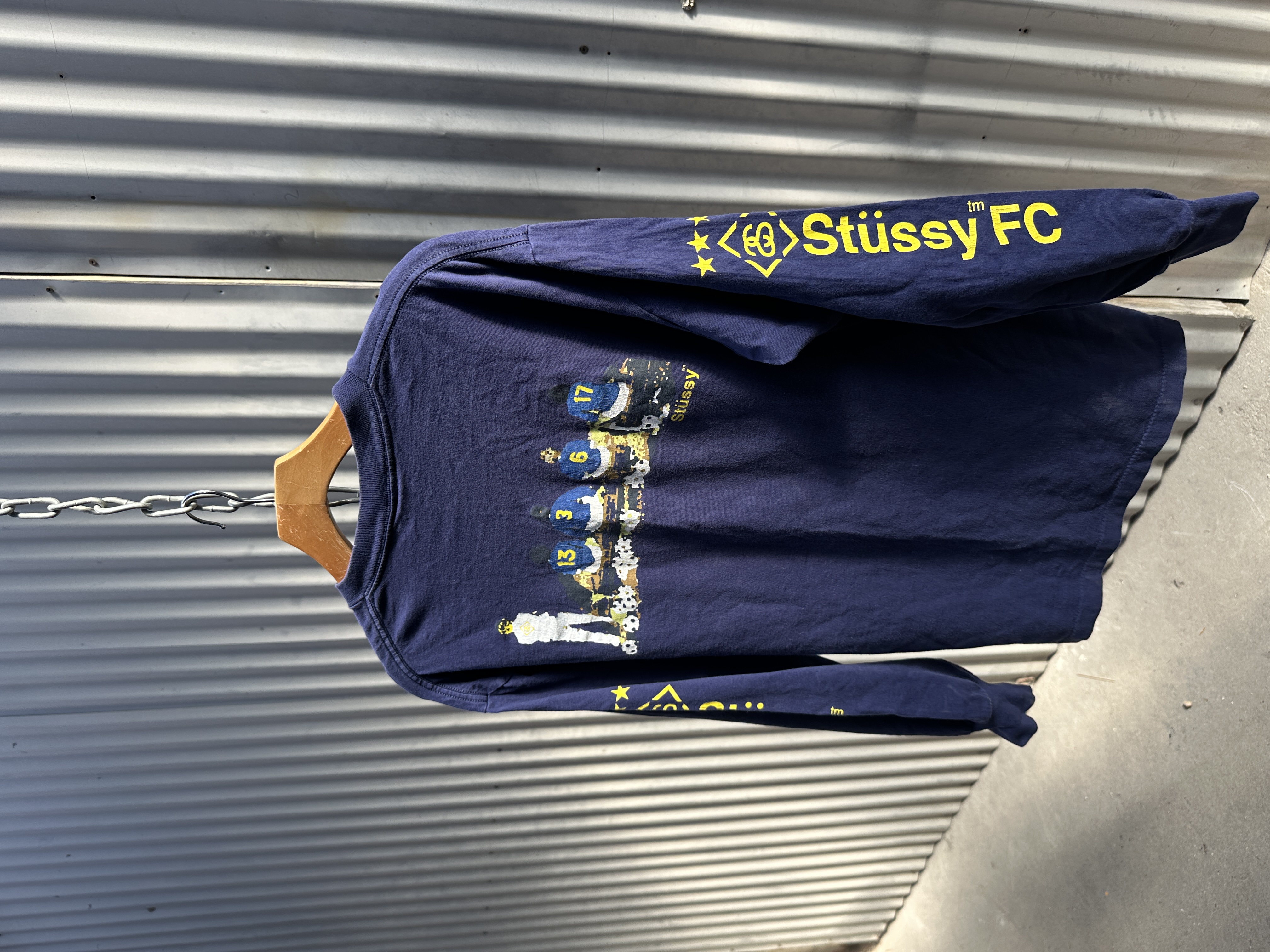 Vintage 90’s Stussy FC Soccer Slong Slevee 