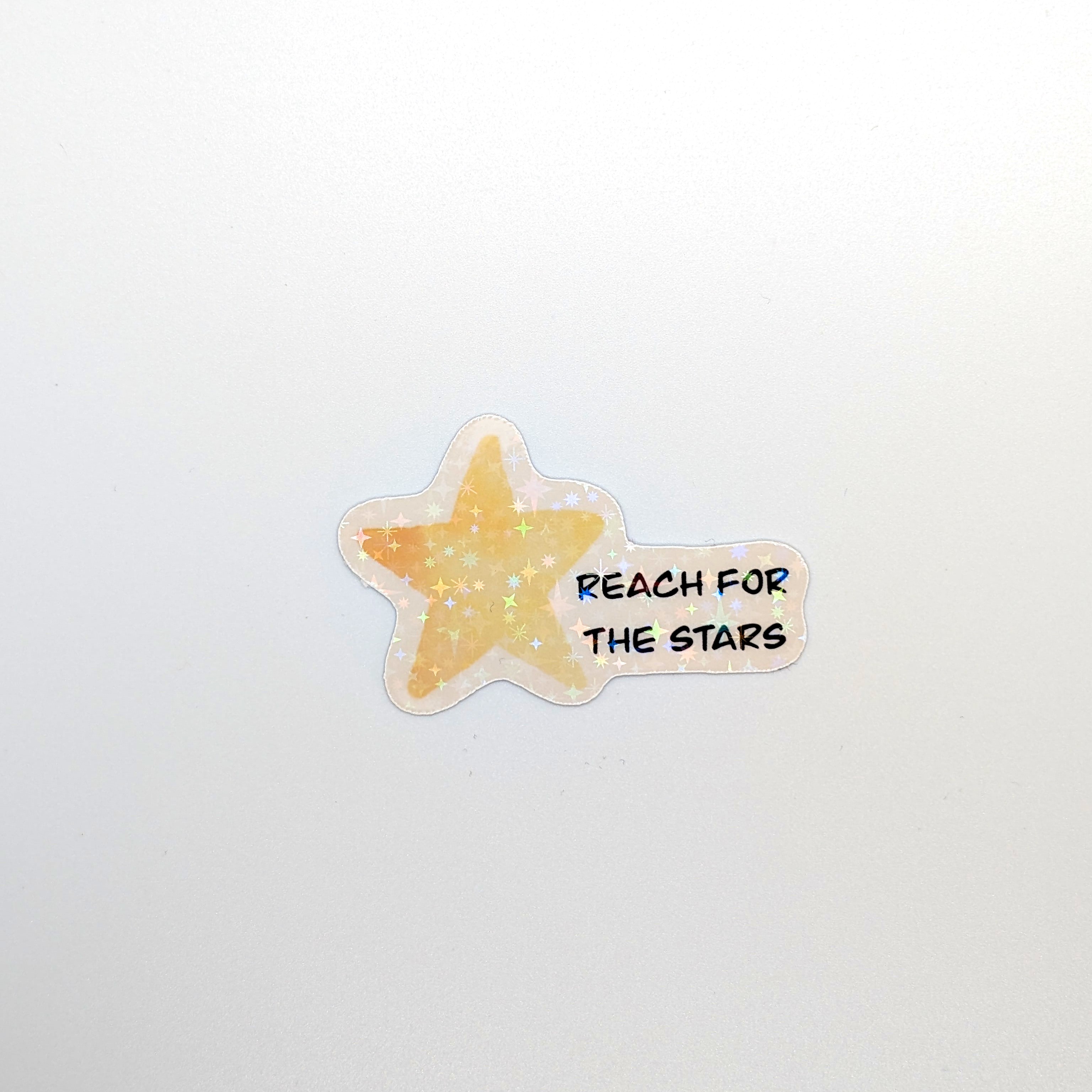 " Reach For The Stars " Sticker 