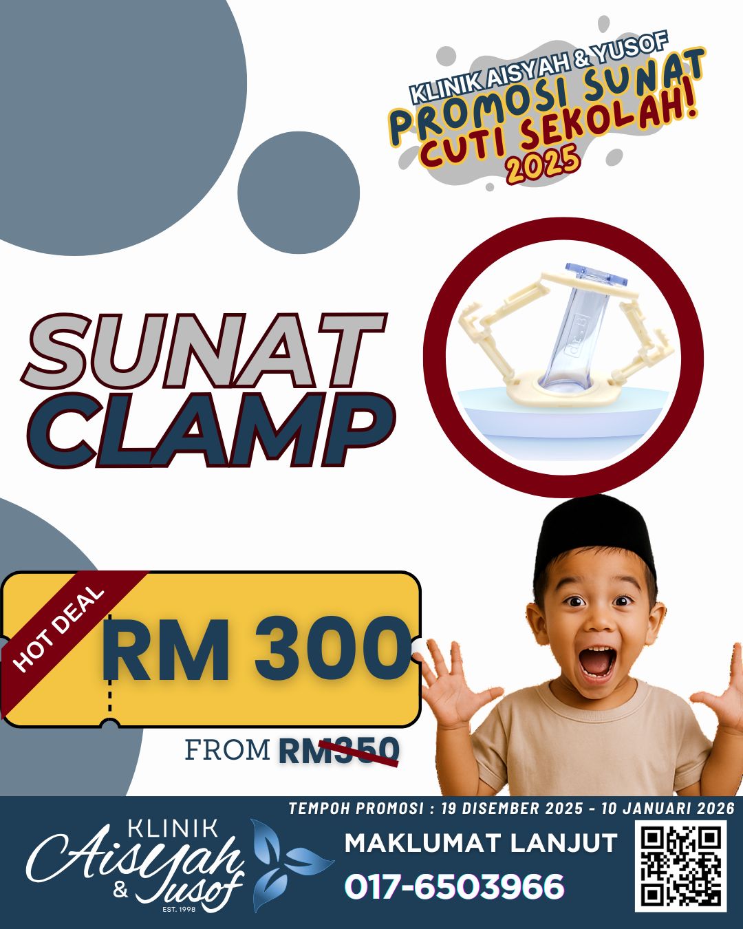 SUNAT CLAMP – Pilihan Praktikal & Selesa