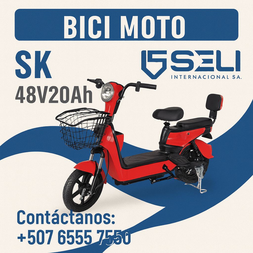Bicimoto de 48v 20 amp 