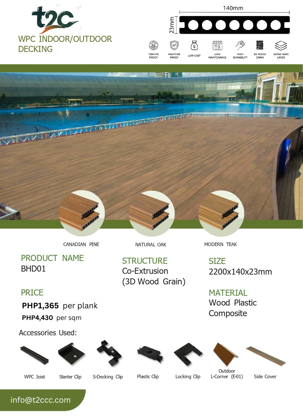 WPC Indoor/Outdoor Decking 