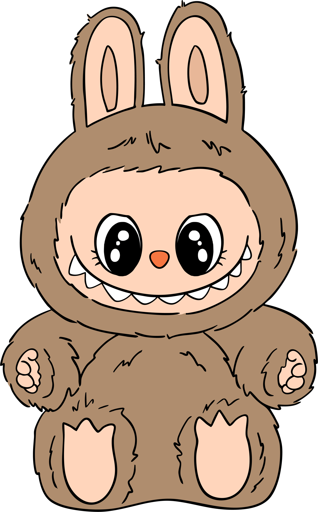 Labubu - Brown
