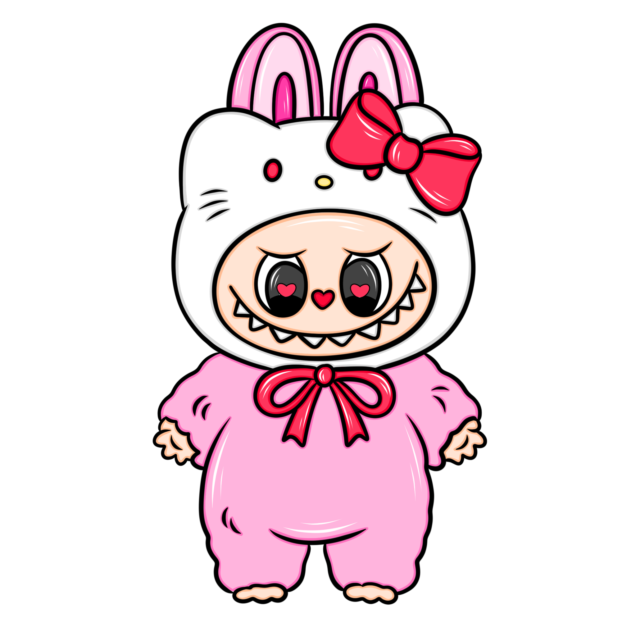 Labubu - Hello Kitty