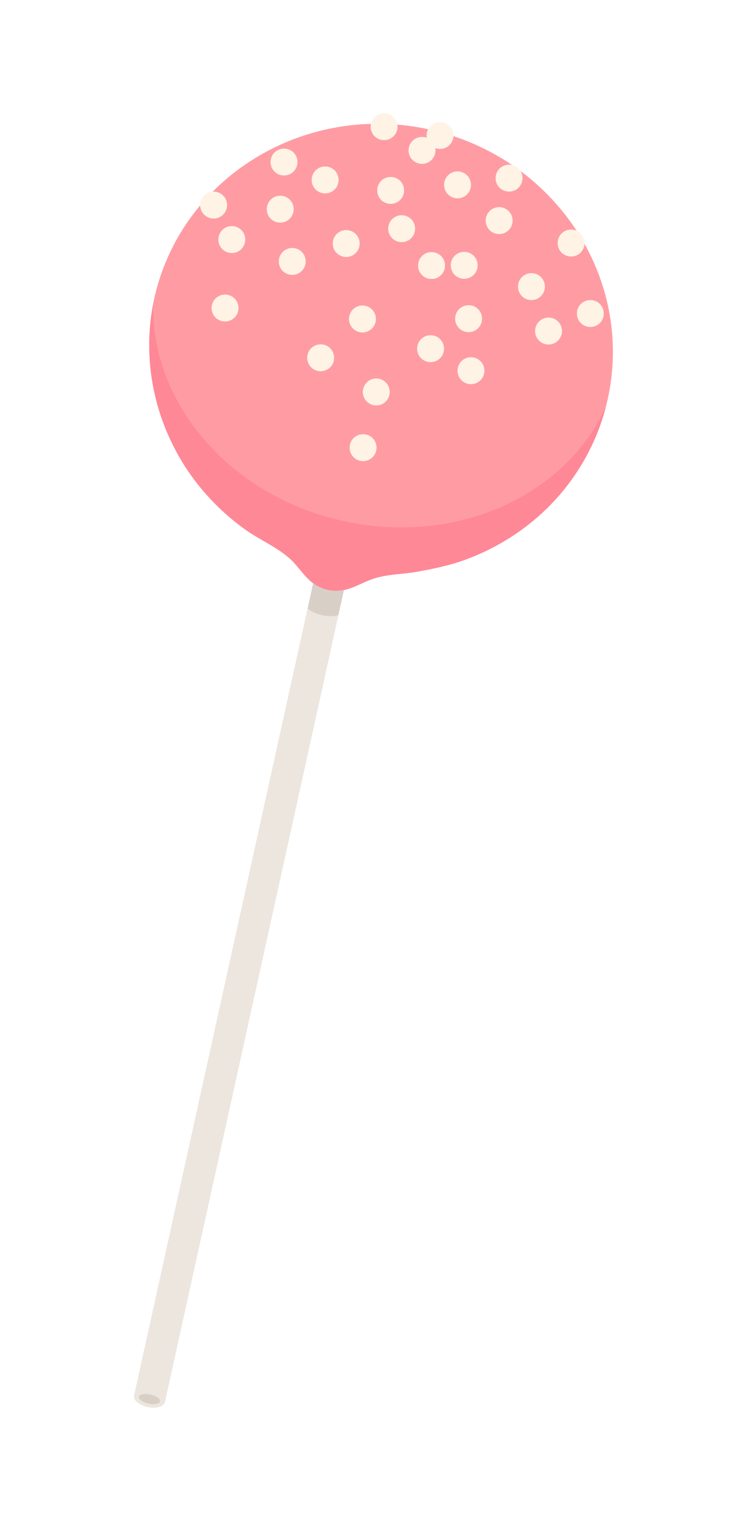Pink Cake Pop