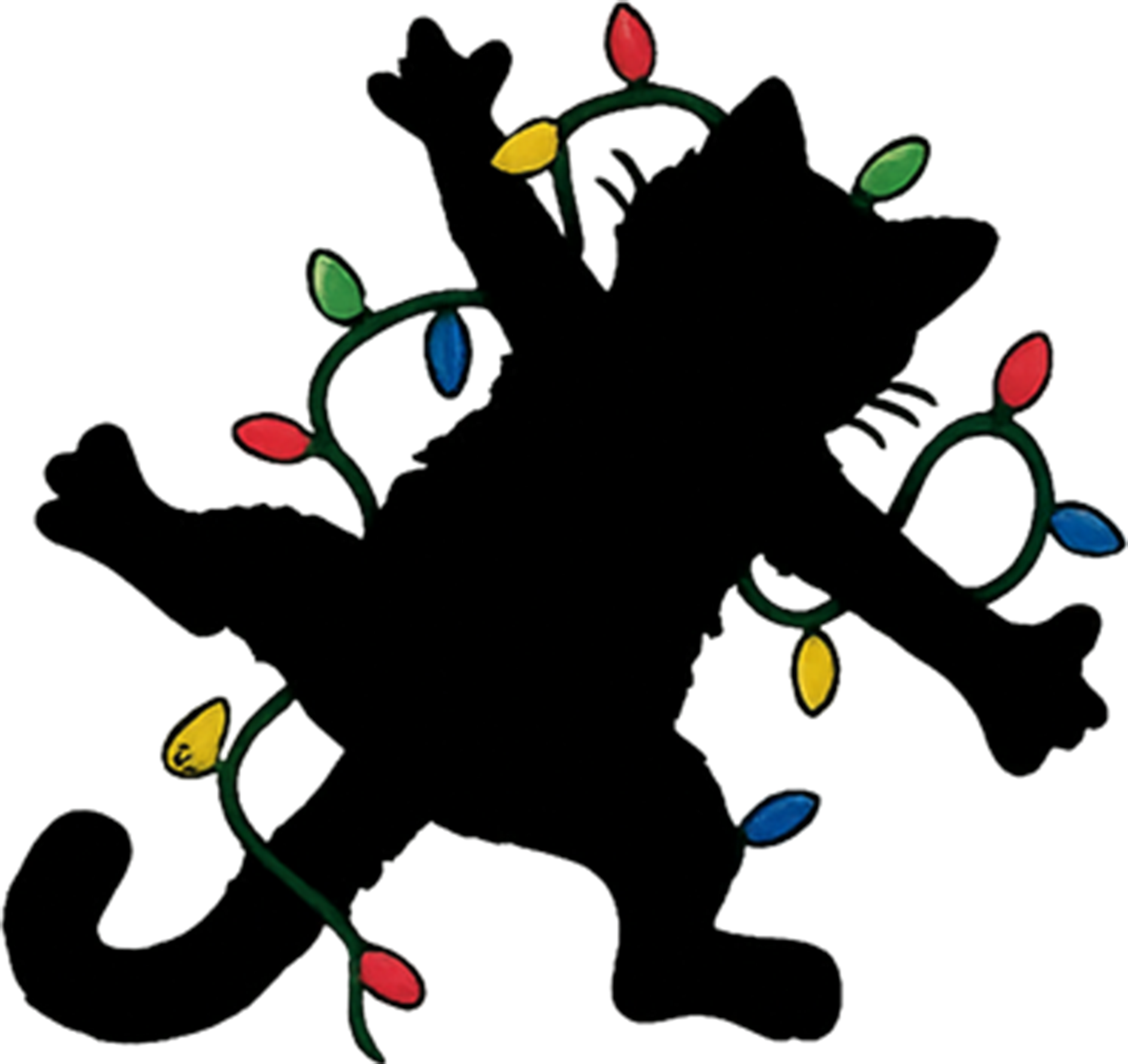 Griswold Christmas Light Kitty