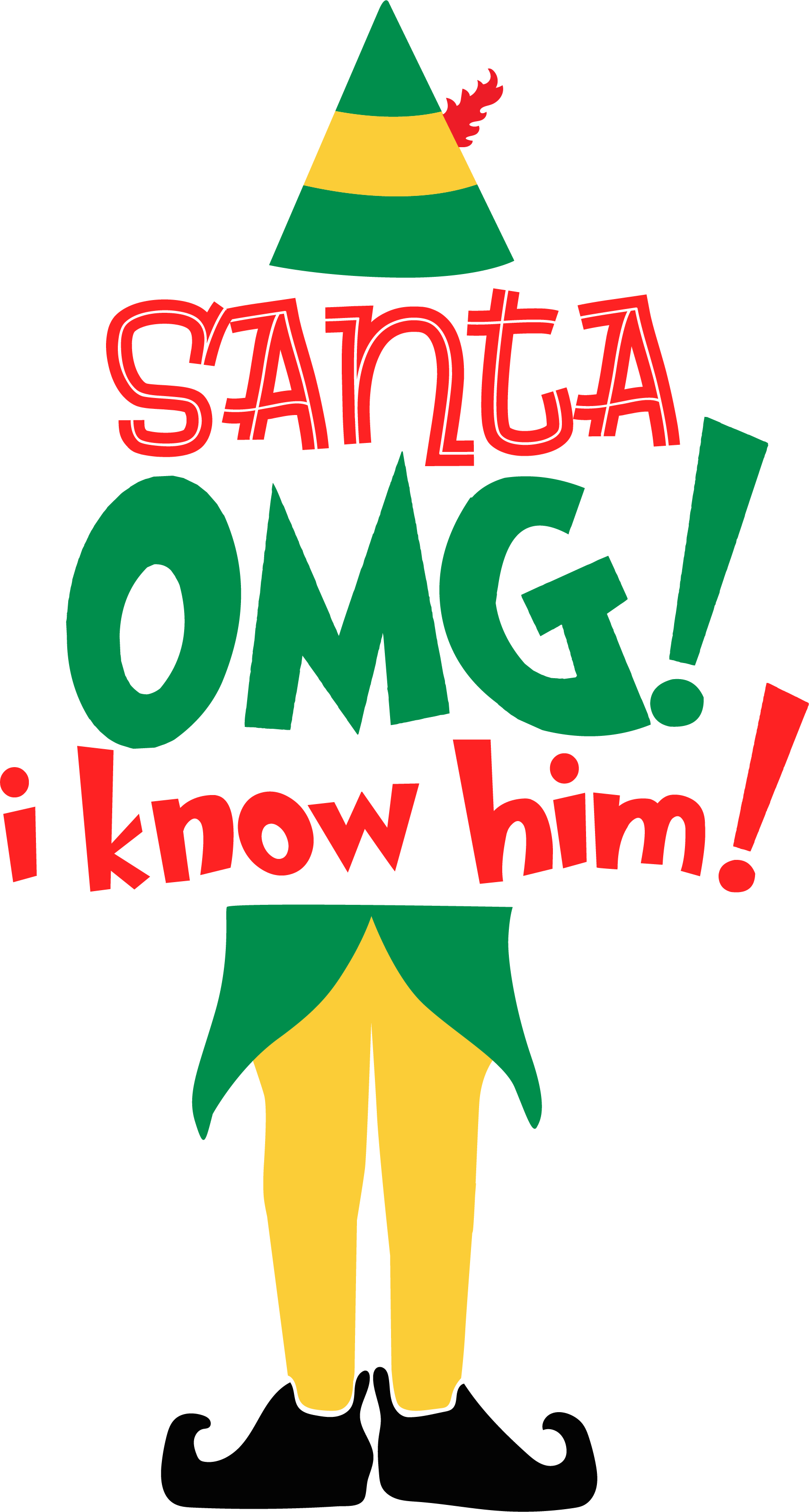 ELF - SANTA OMG
