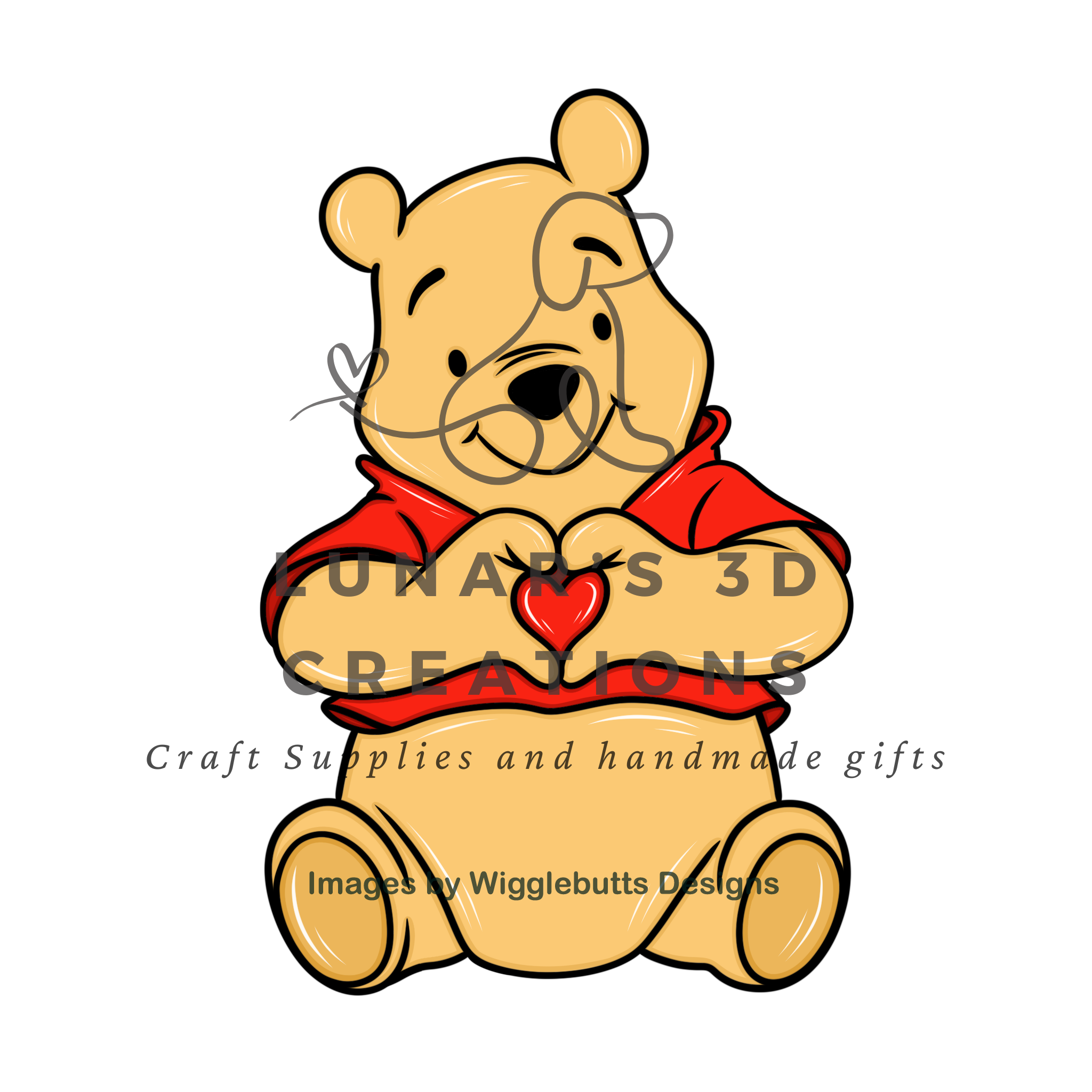 Honey Bear Bogg Charm