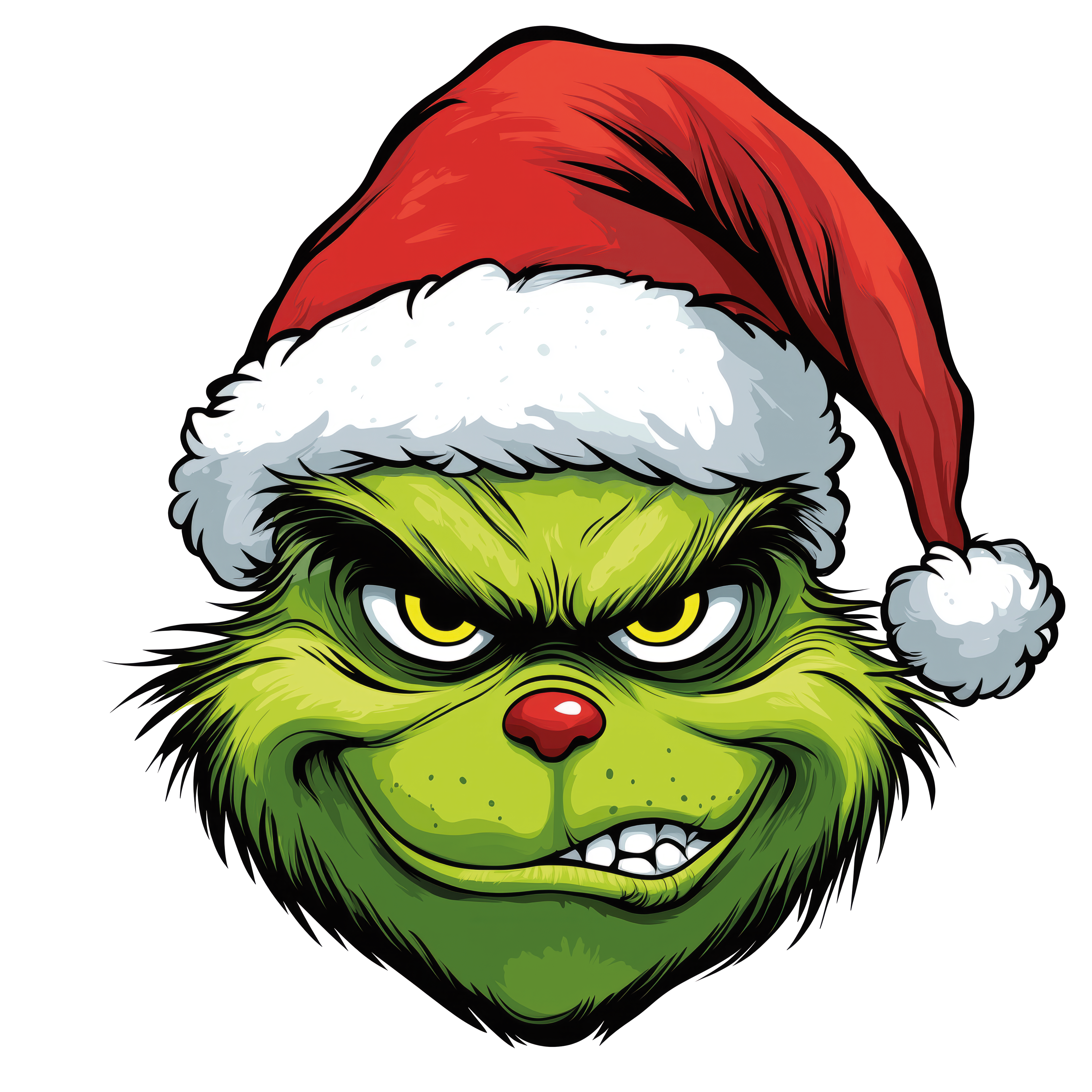 Grumpy Christmas Monster