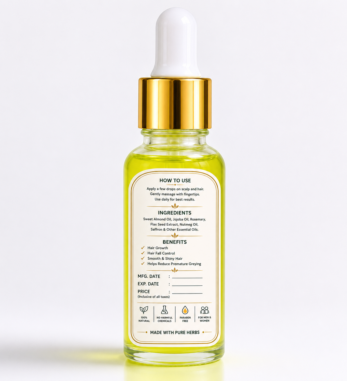 DK Herbal Hair Serum – 100% Pure for Strong, Shiny & Healthy Hair (30ml)