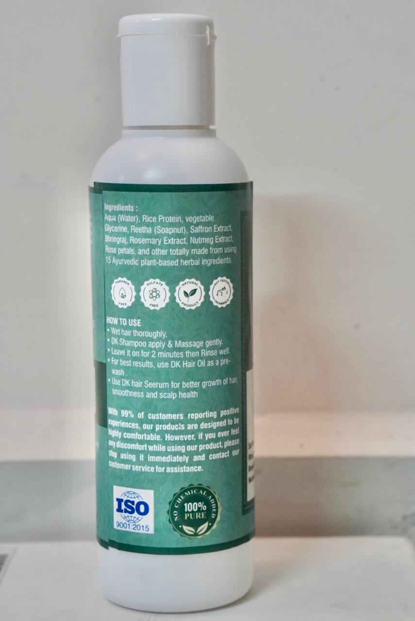 DK Complete Hair Care Ayurvedic Shampoo(200ML)