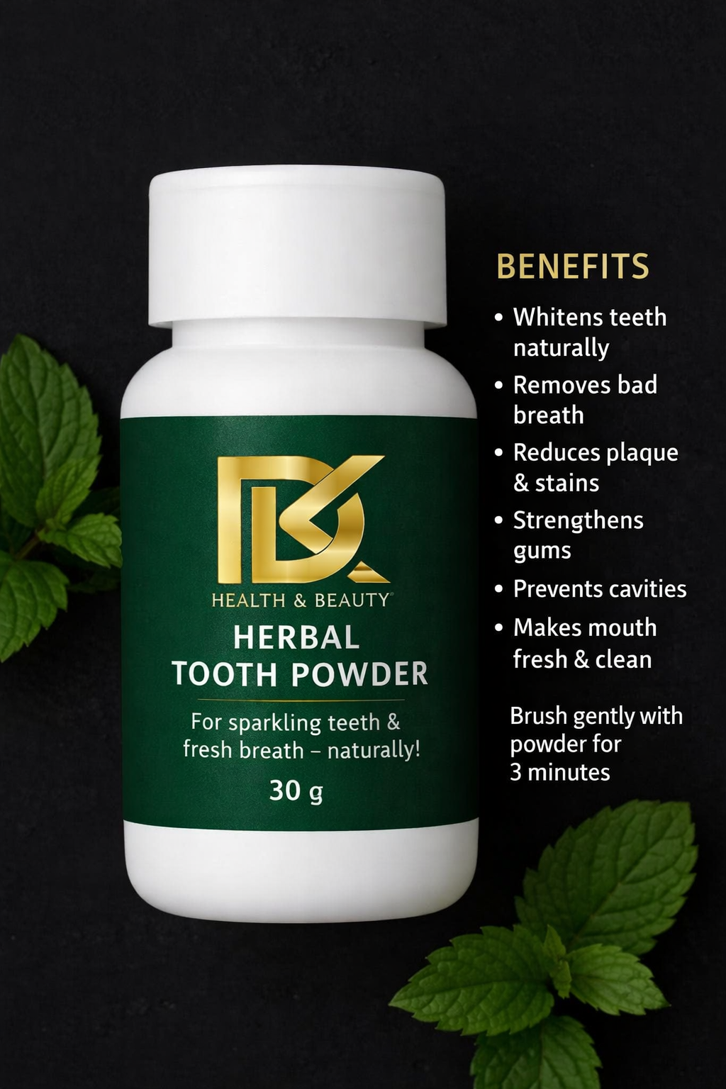 DK Herbal Tooth Powder