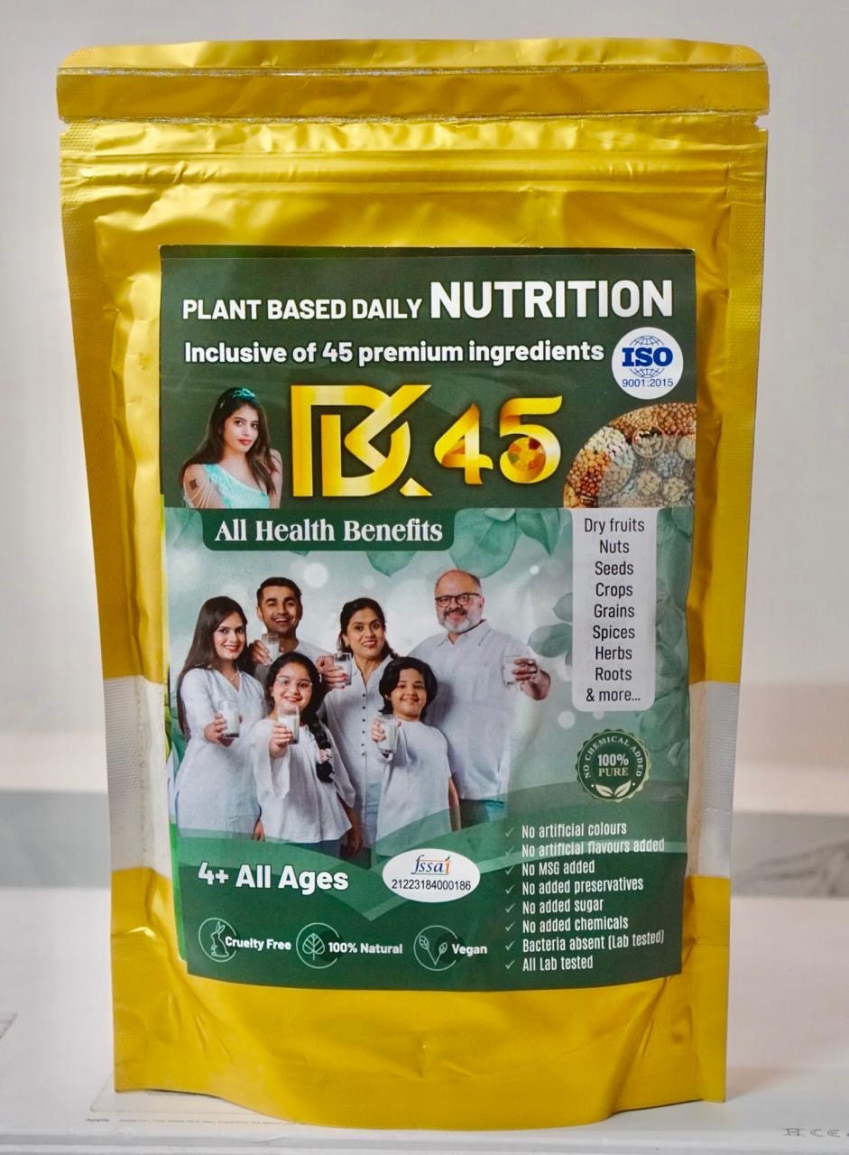 DK 45 – YOUR DAILY PLANT BASED NATURAL NUTRITION 