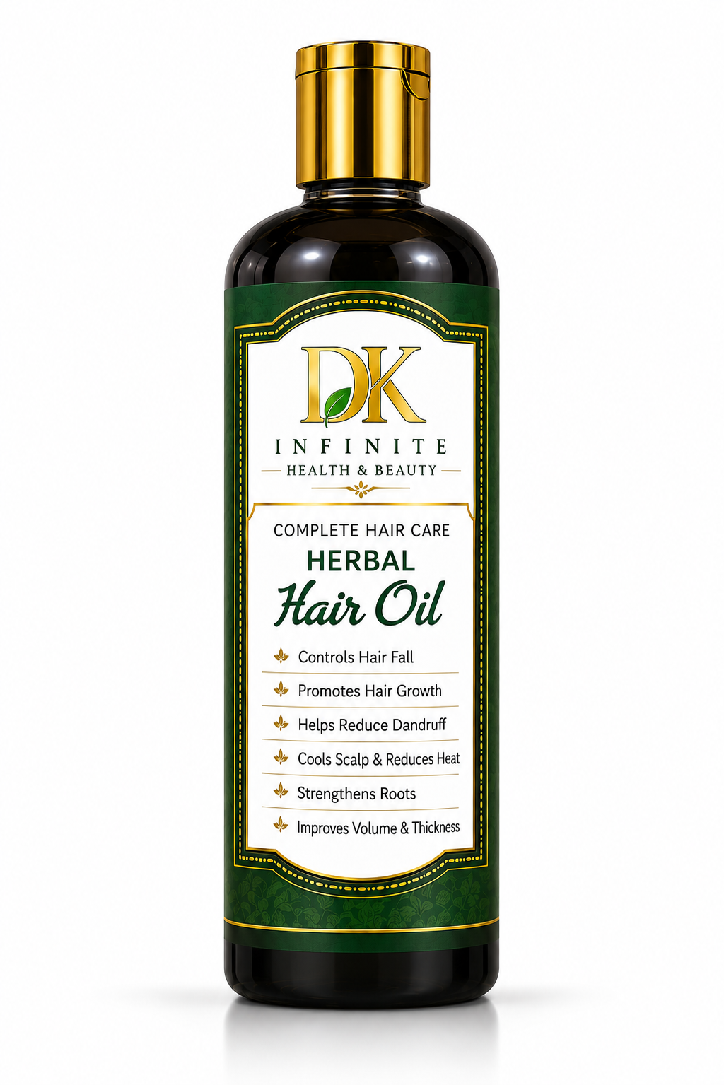 DK COMPLETE  HAIR CARE  HERRBAL HAIR OIL  SHAMPOO  AND HAIR SEERUM  (COMBO )