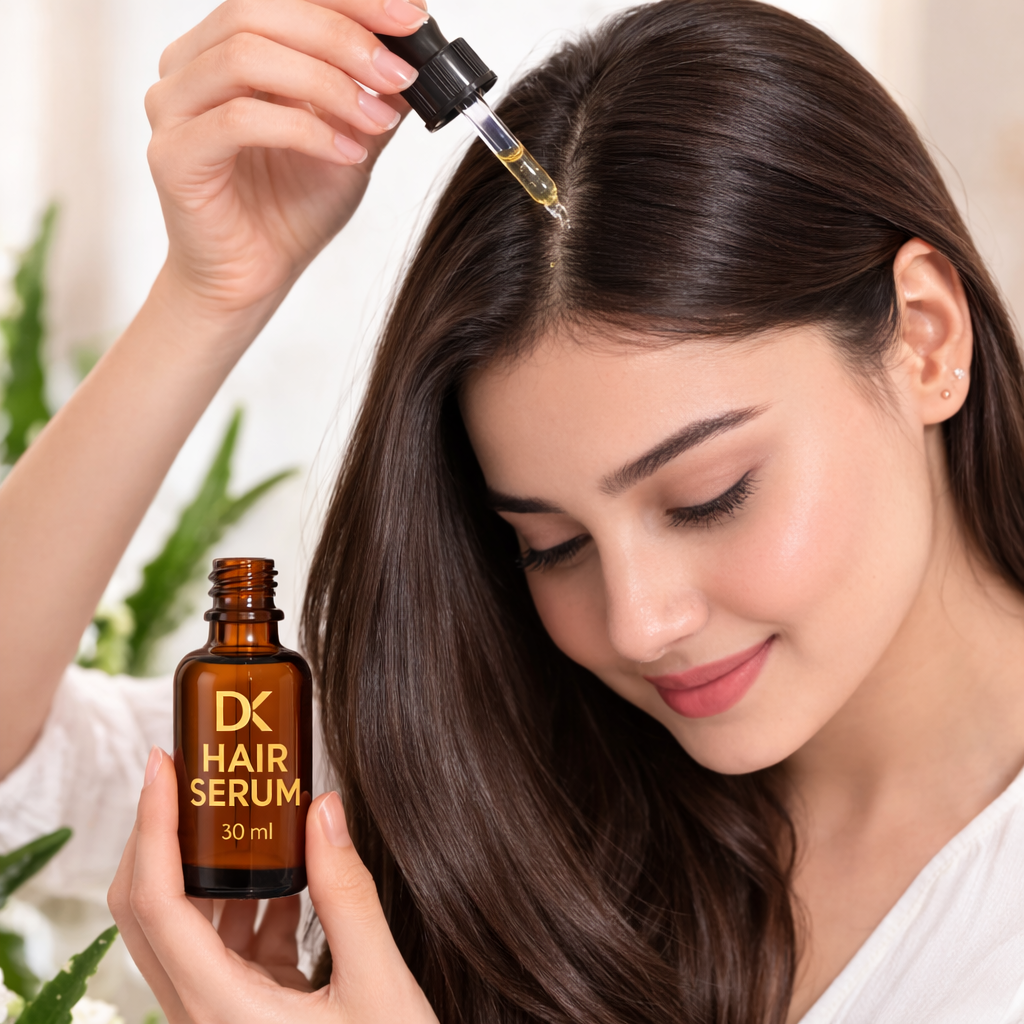 DK Herbal Hair Serum – 100% Pure for Strong, Shiny & Healthy Hair (30ml)