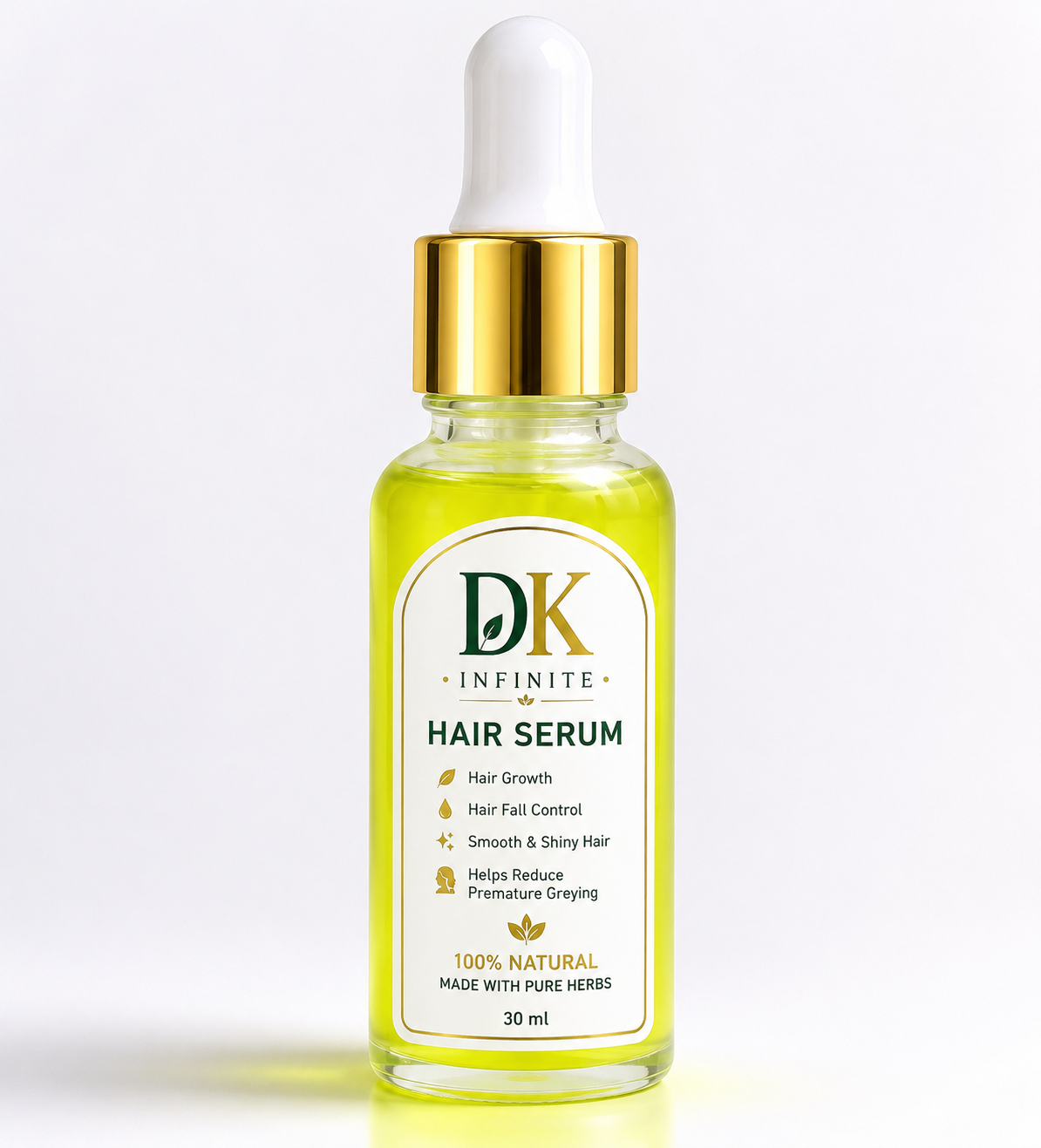 DK Herbal Hair Serum – 100% Pure for Strong, Shiny & Healthy Hair (30ml)
