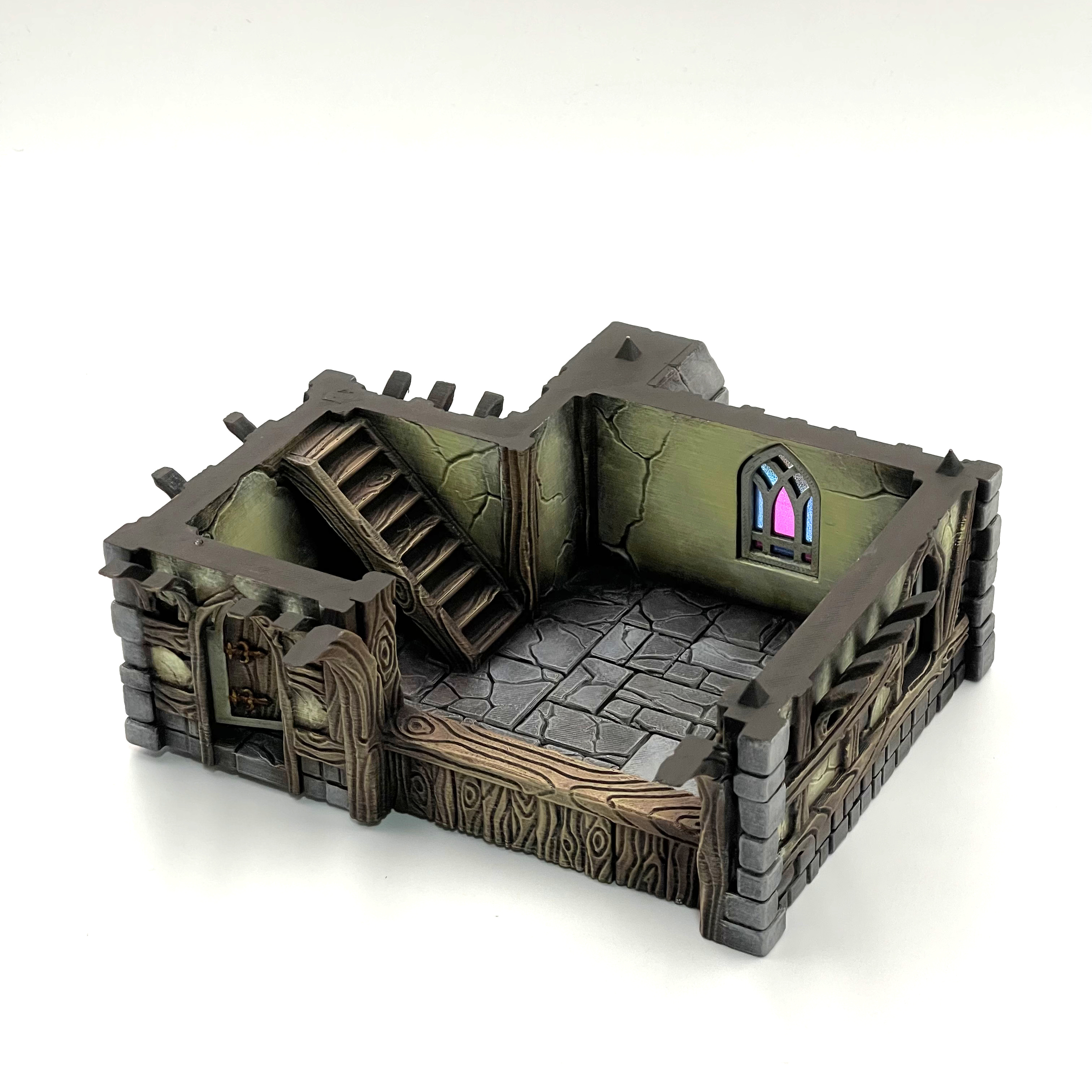 The Town of Misty Hollow Fantasy Merchant House