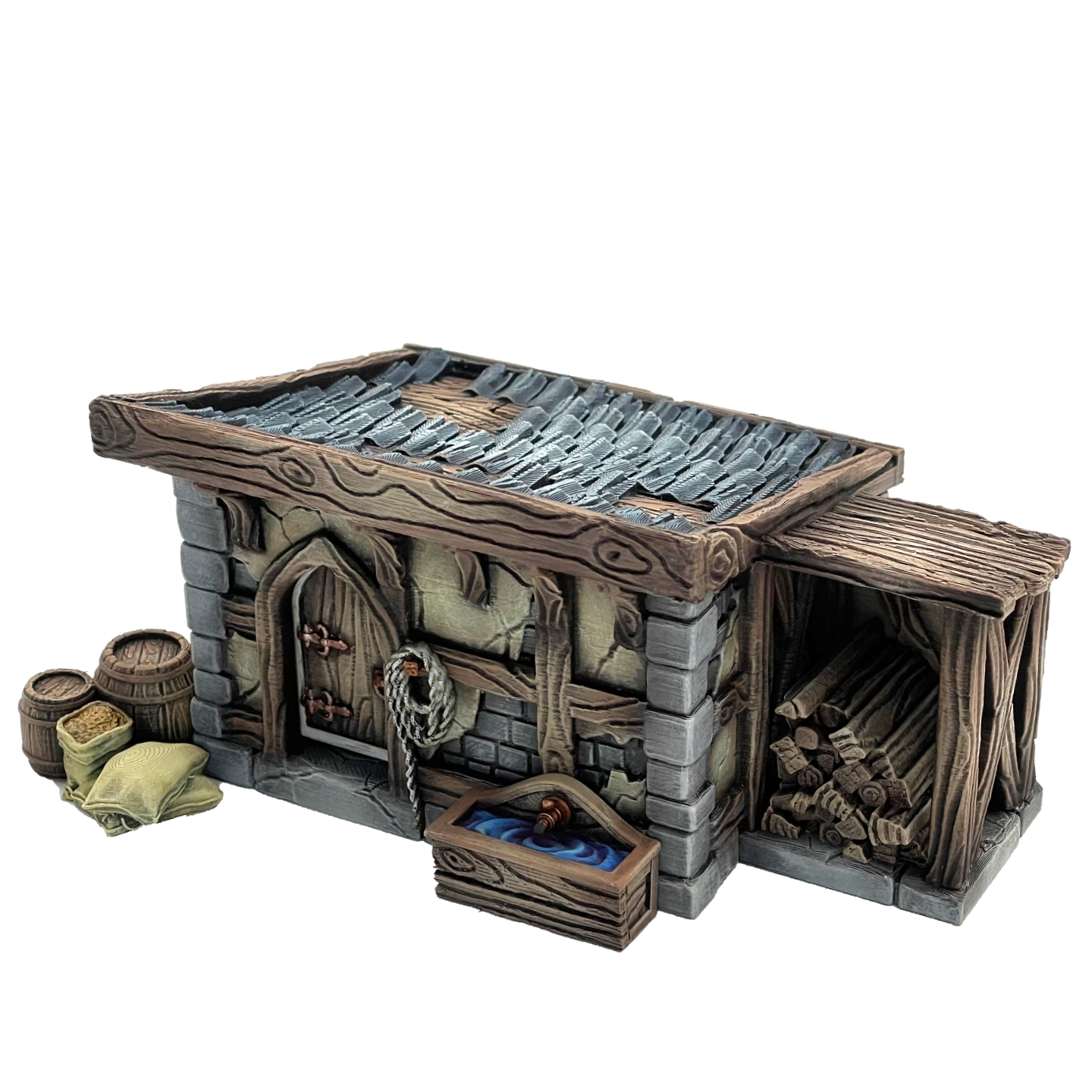 The Town of Misty Hollow Fantasy Store House
