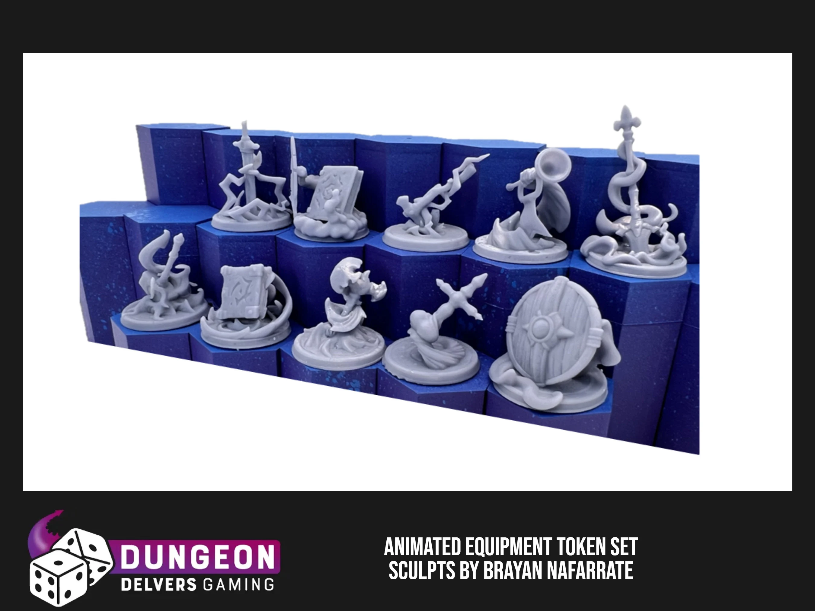 Animated Equipment Spell Effect Token Set
