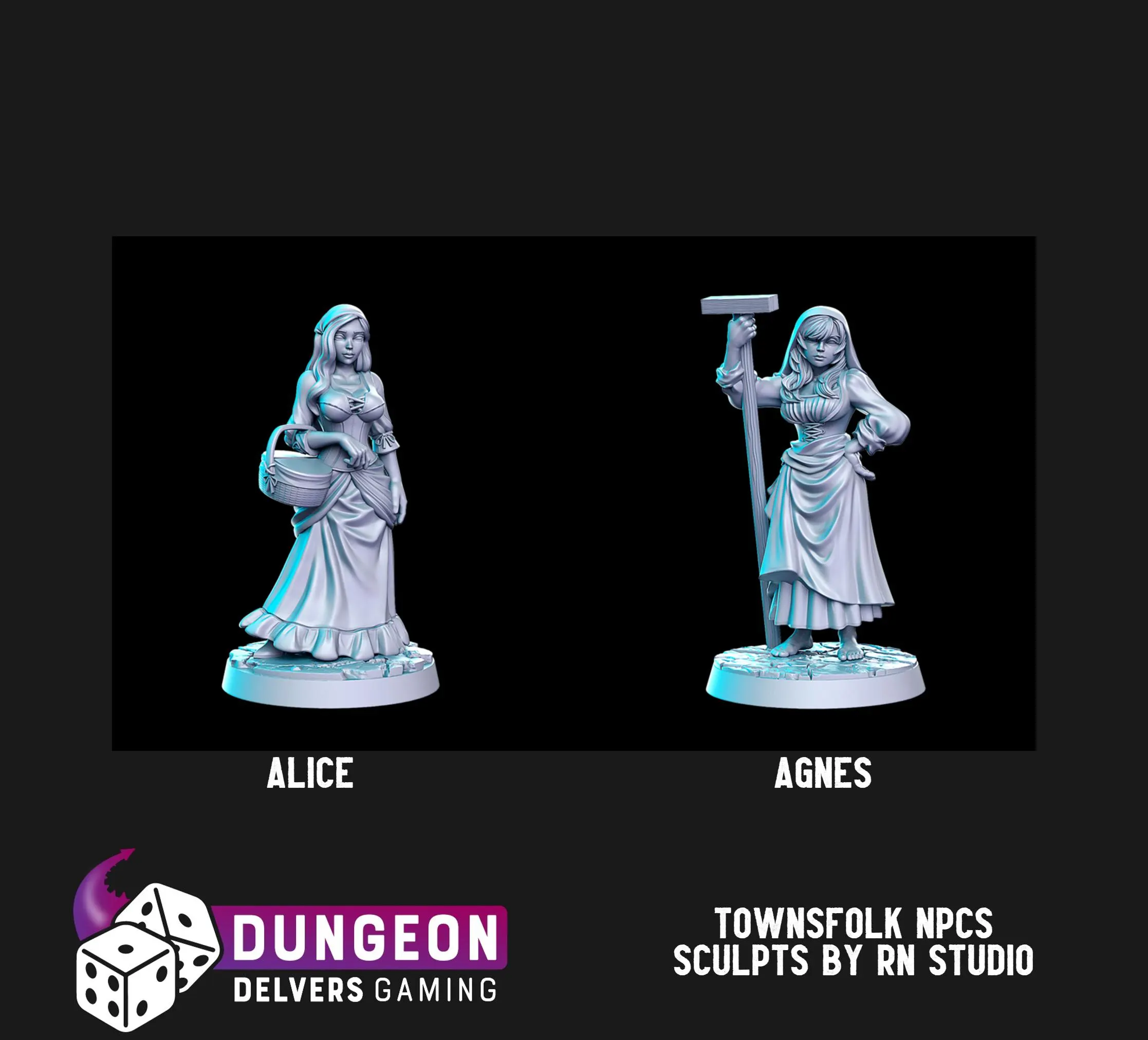 Fantasy Townsfolk NPC Character Set